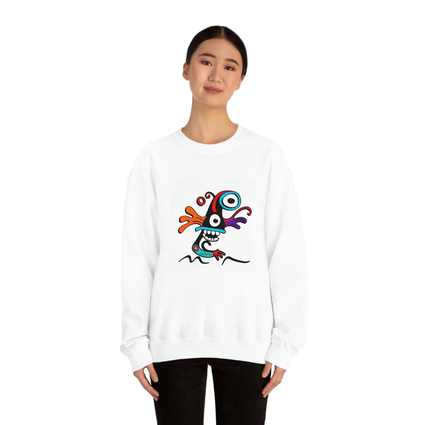 Maverick Wolfram - Cartoon Sweatshirt