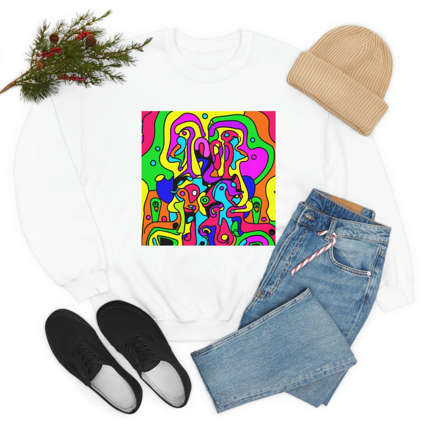 Ivy Ravenwood - Psychedelic Sweatshirt