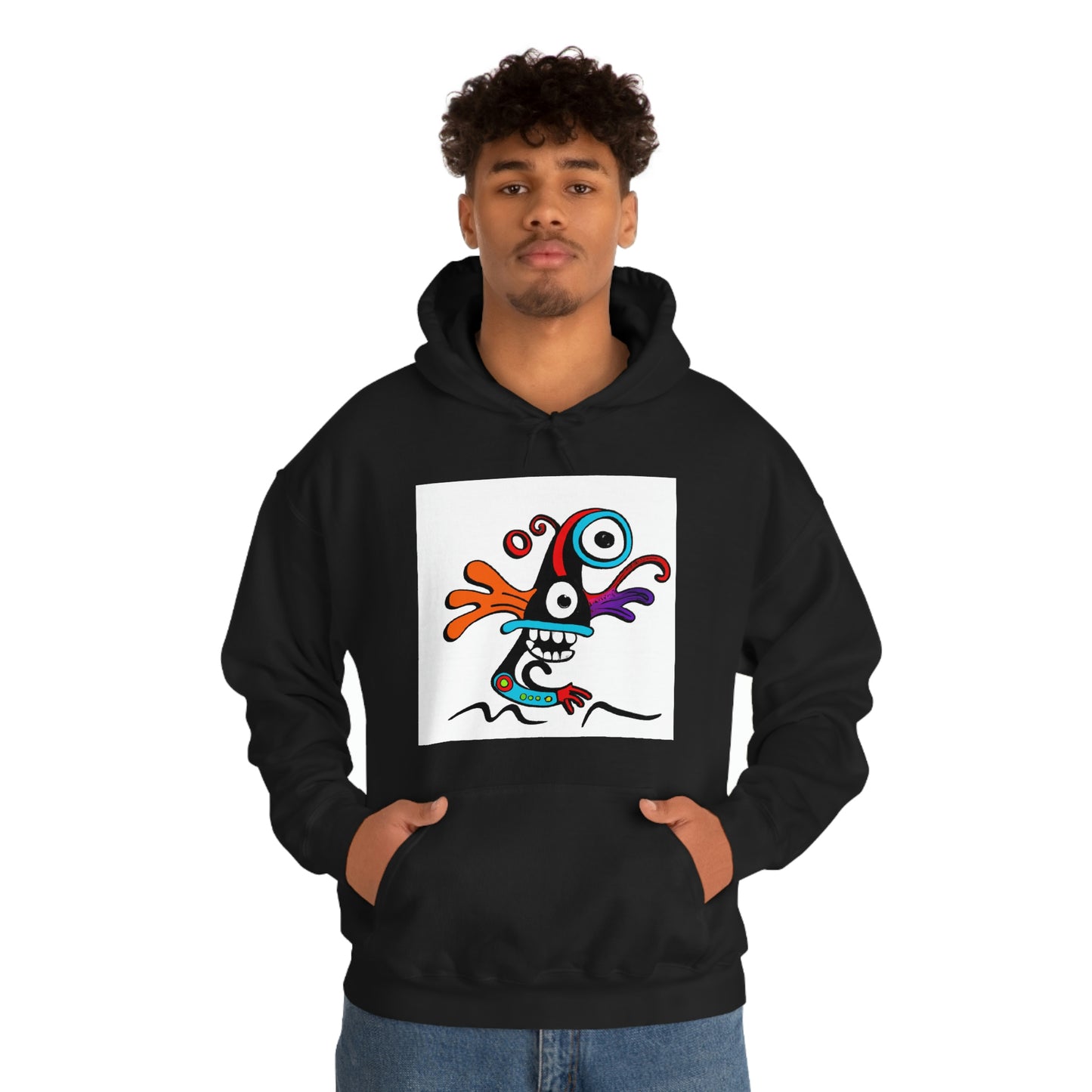 Maverick Wolfram - Cartoon Hoodie