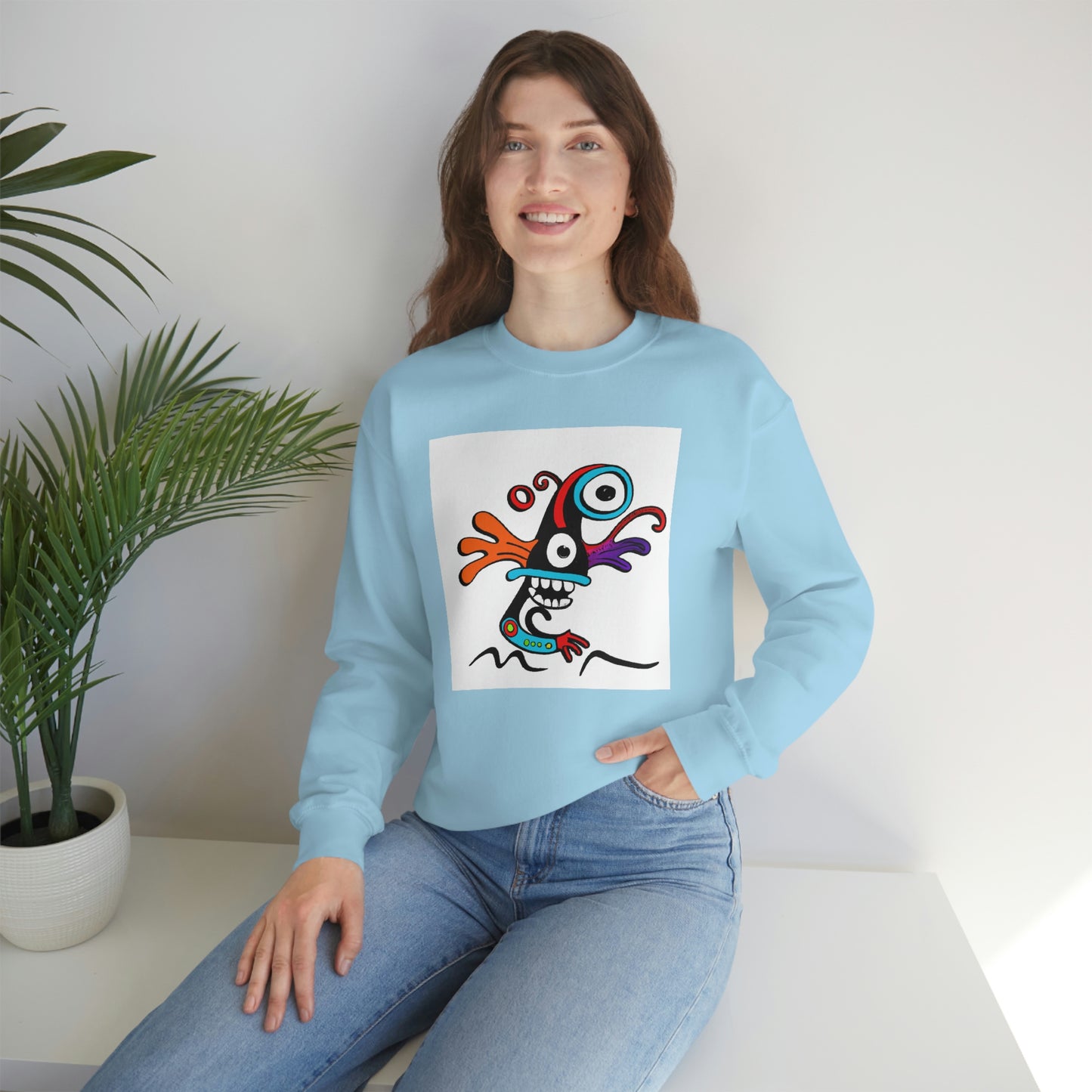 Maverick Wolfram - Cartoon Sweatshirt