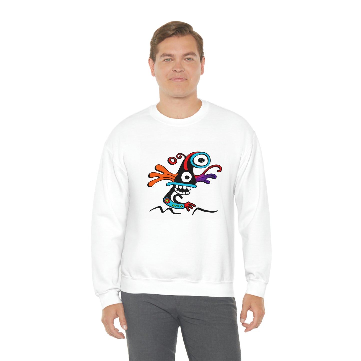 Maverick Wolfram - Cartoon Sweatshirt