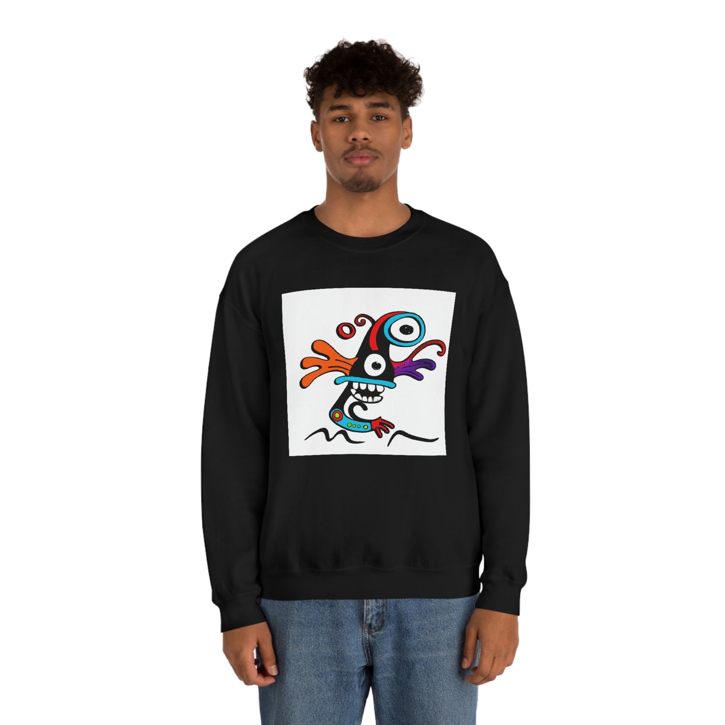 Maverick Wolfram - Cartoon Sweatshirt