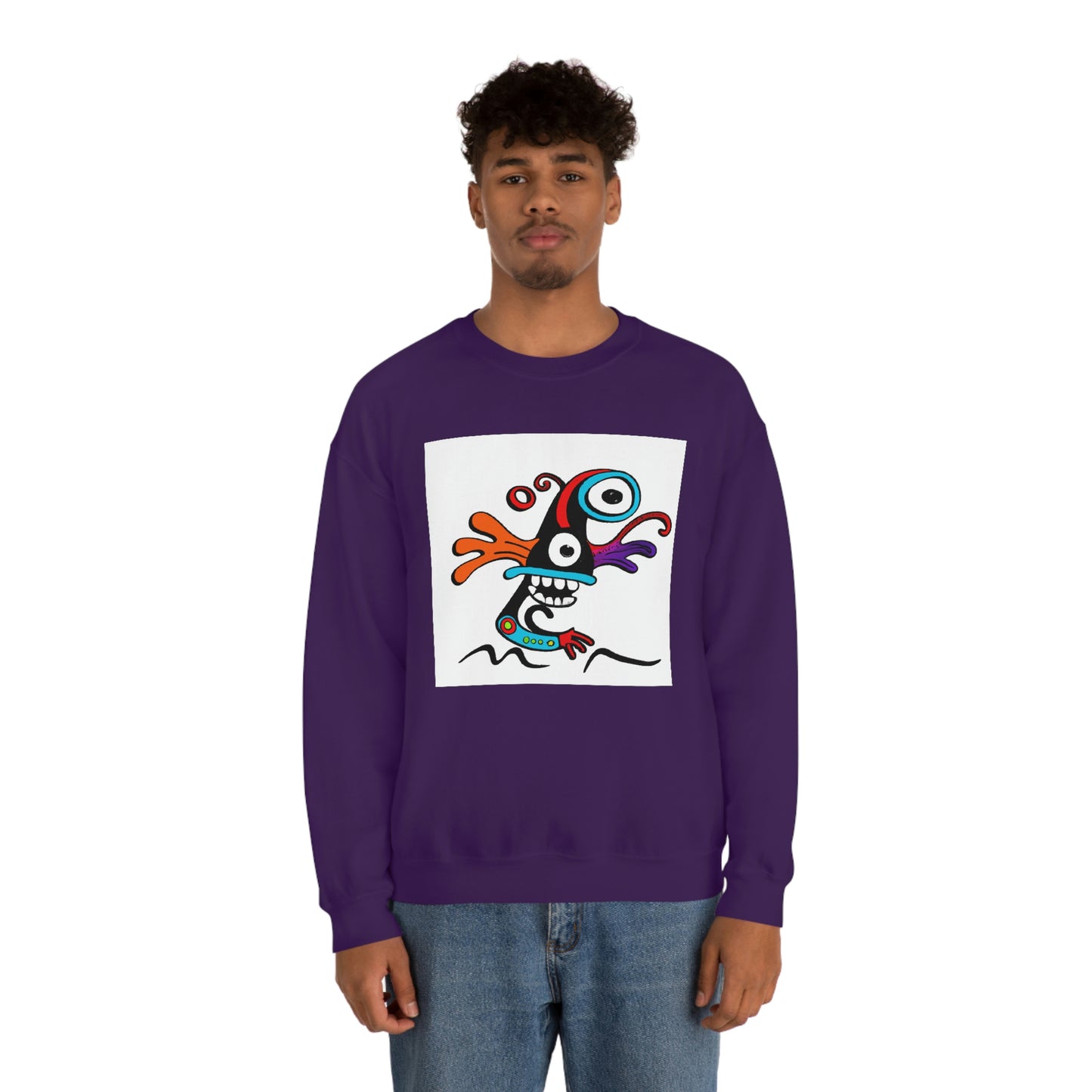 Maverick Wolfram - Cartoon Sweatshirt