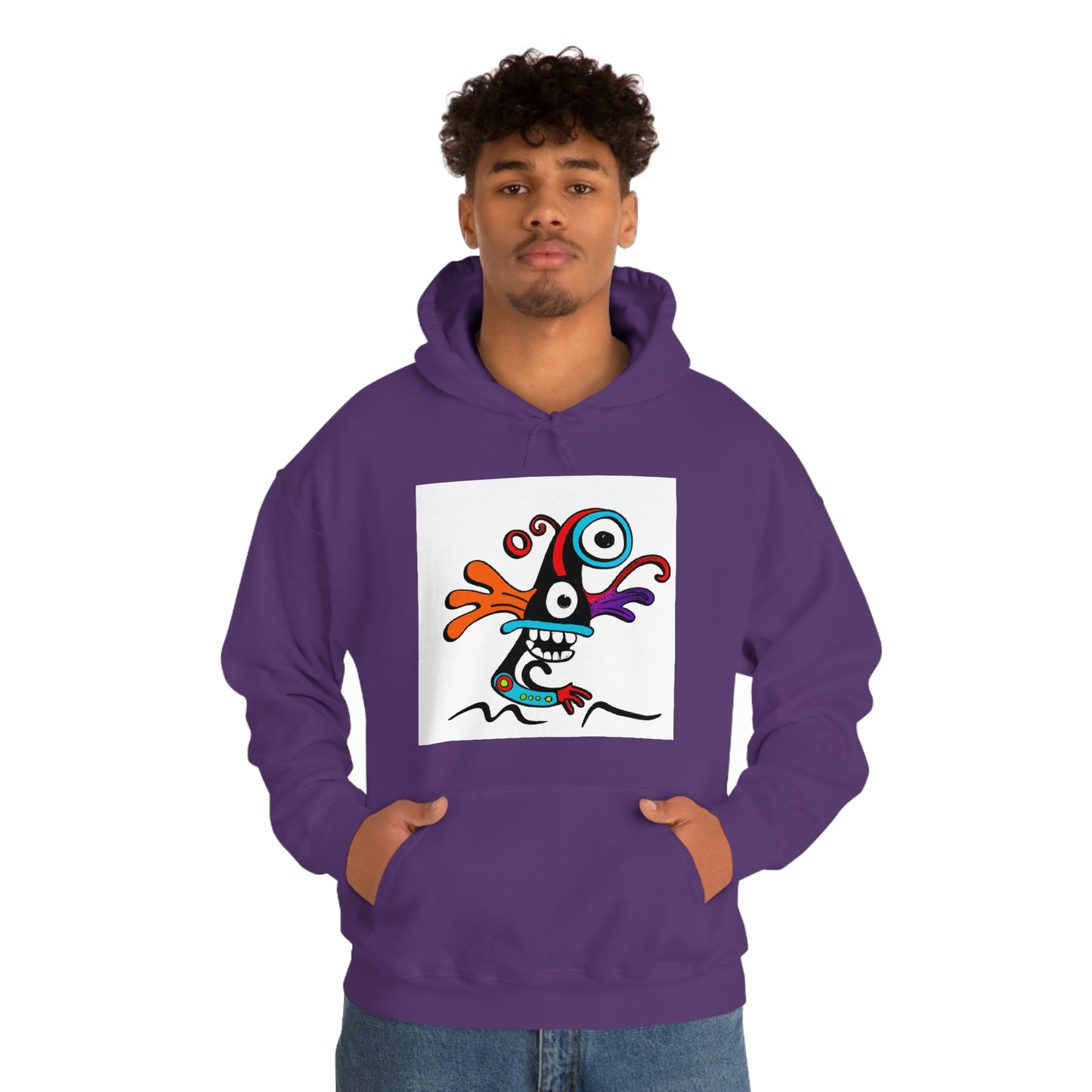 Maverick Wolfram - Cartoon Hoodie