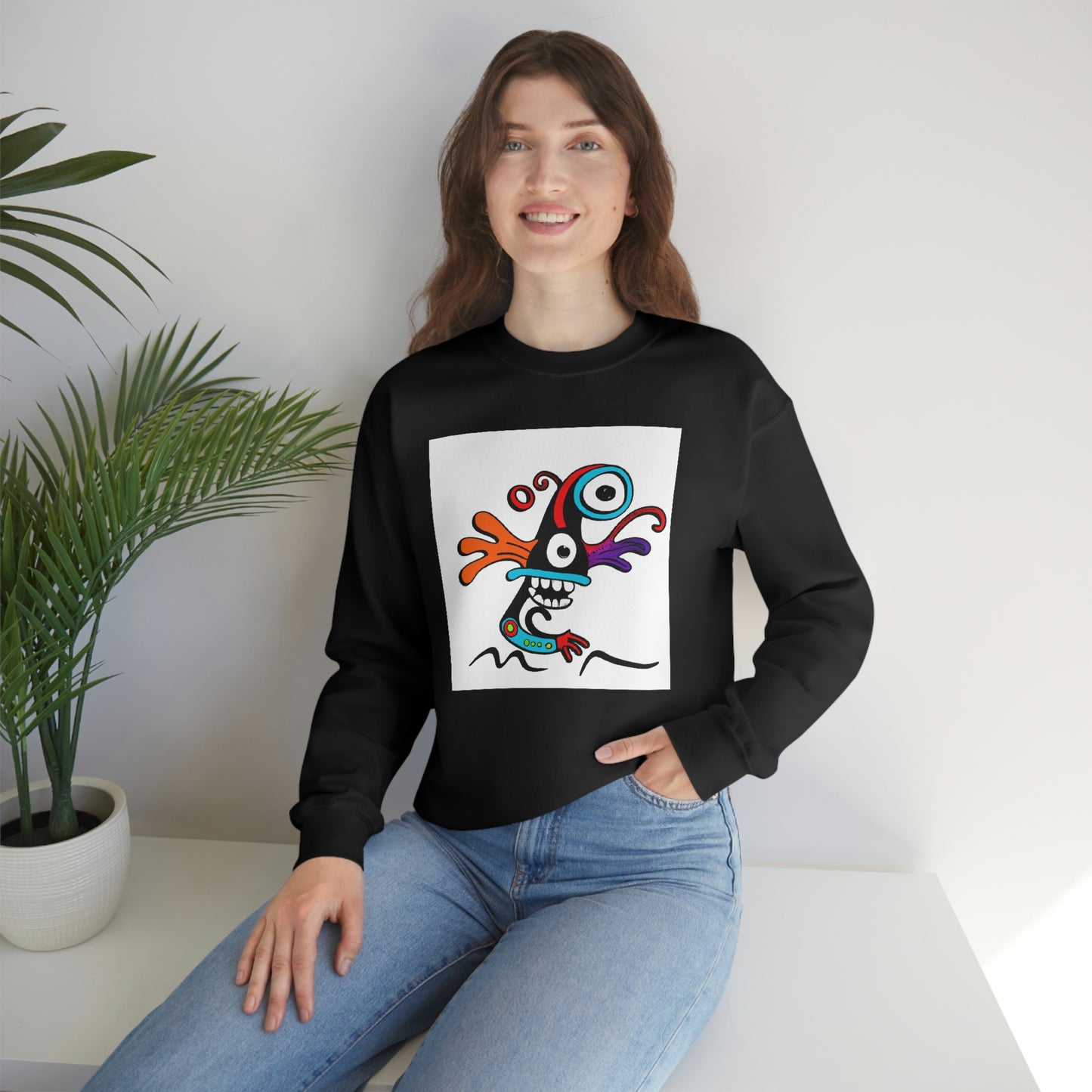 Maverick Wolfram - Cartoon Sweatshirt