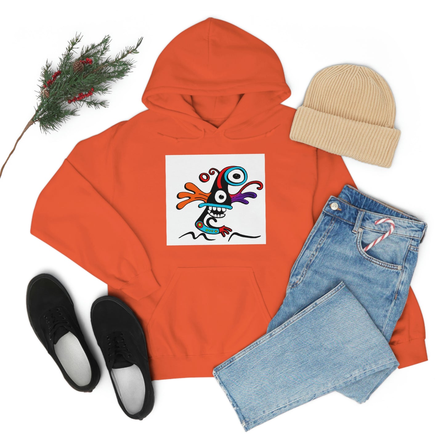 Maverick Wolfram - Cartoon Hoodie