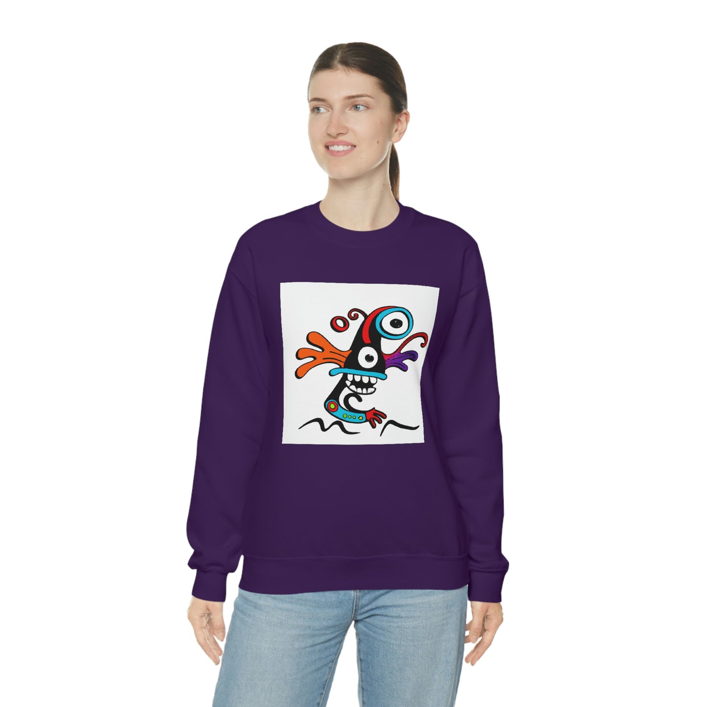 Maverick Wolfram - Cartoon Sweatshirt