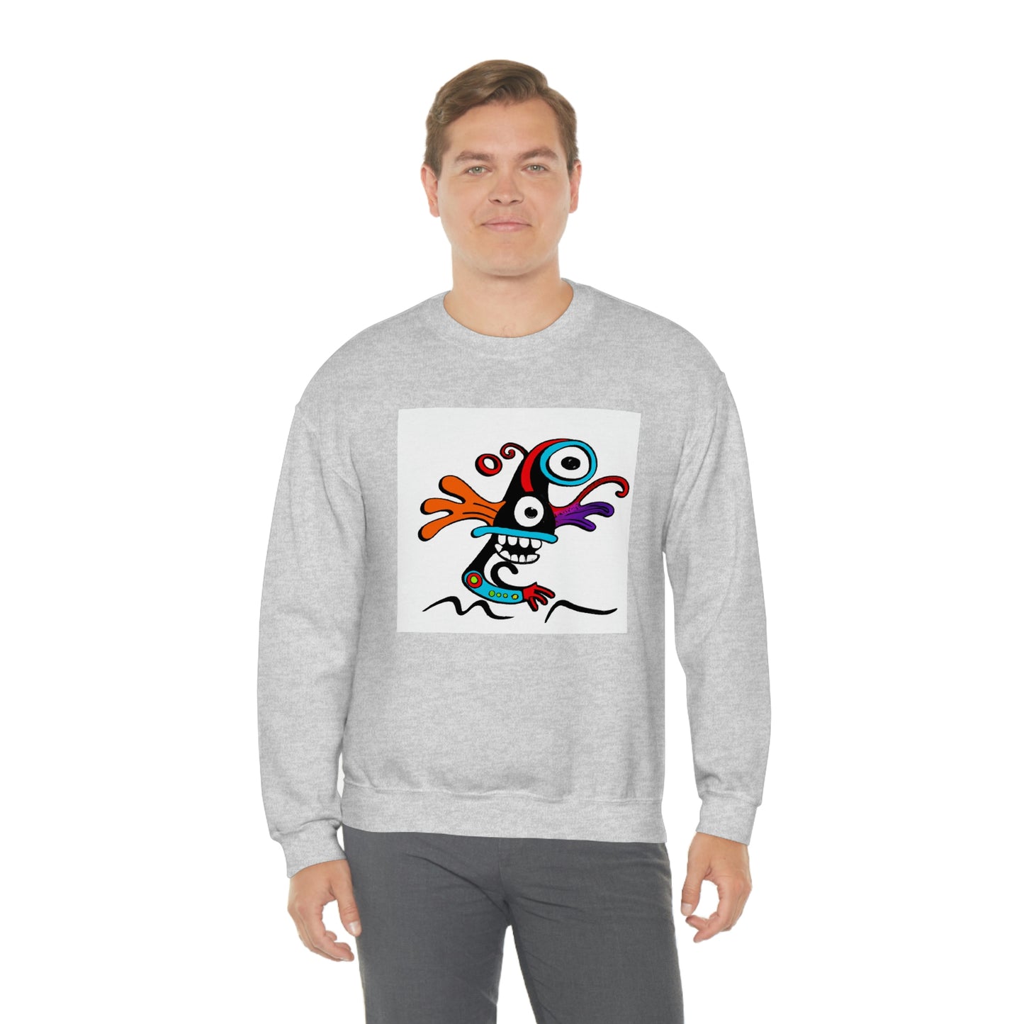 Maverick Wolfram - Cartoon Sweatshirt