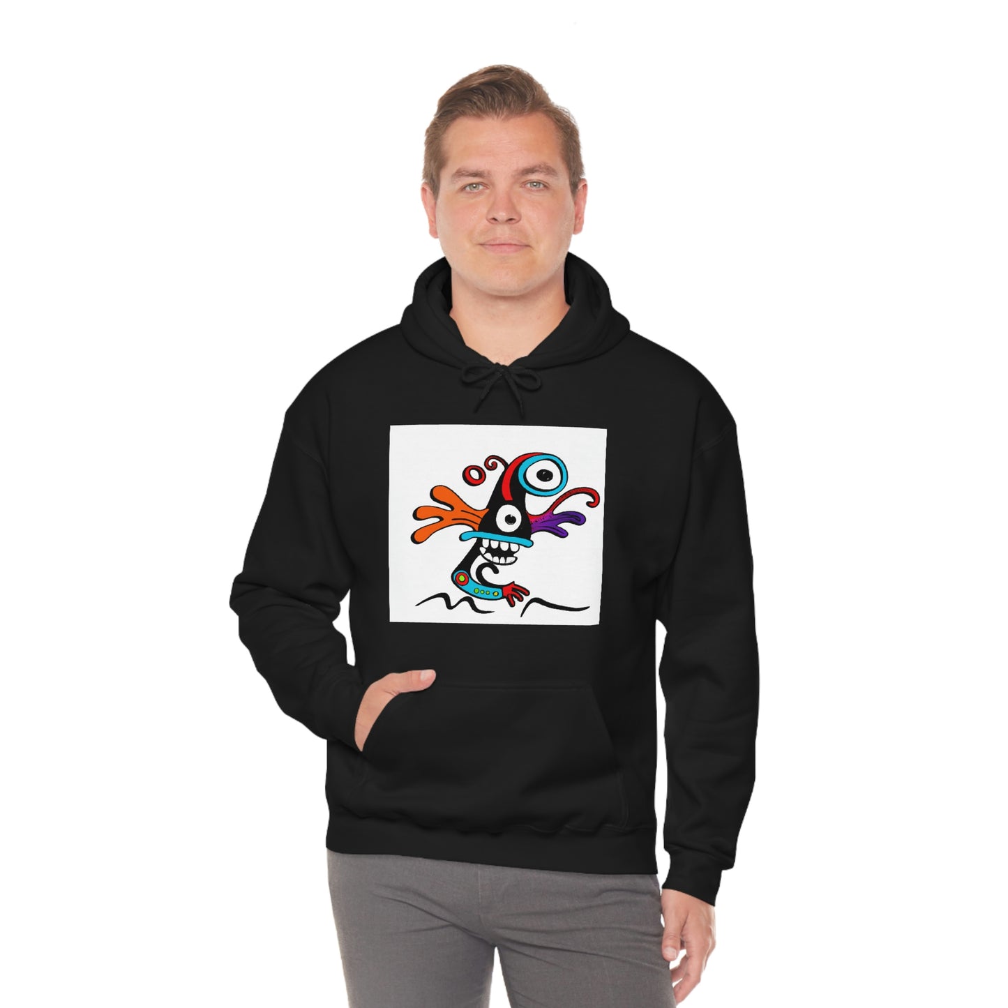 Maverick Wolfram - Cartoon Hoodie