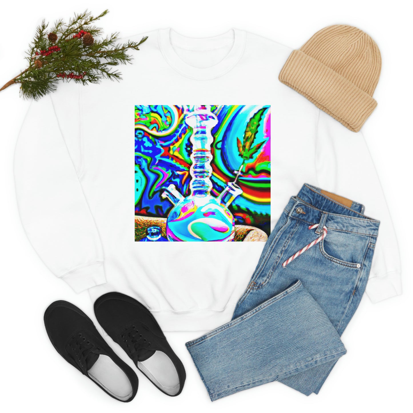 Athena Maudet - Cannabis Sweatshirt