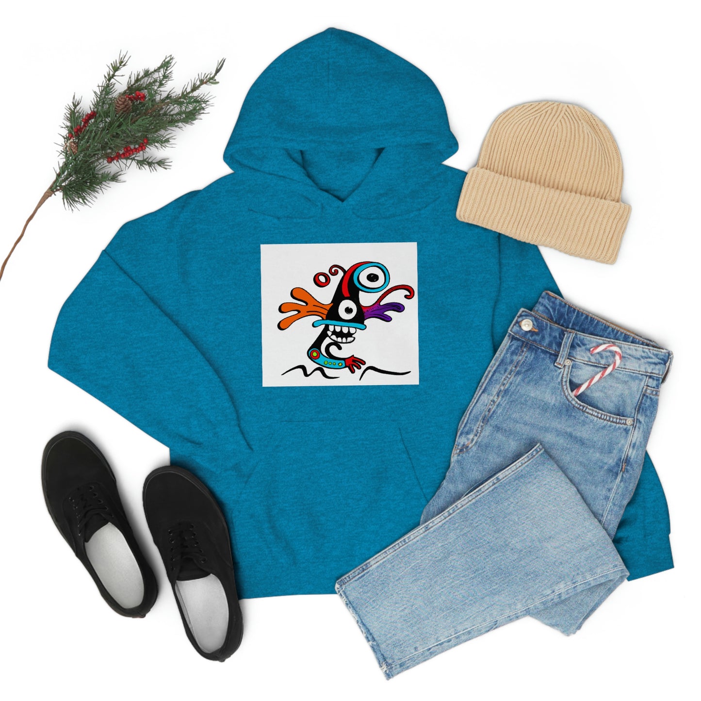 Maverick Wolfram - Cartoon Hoodie