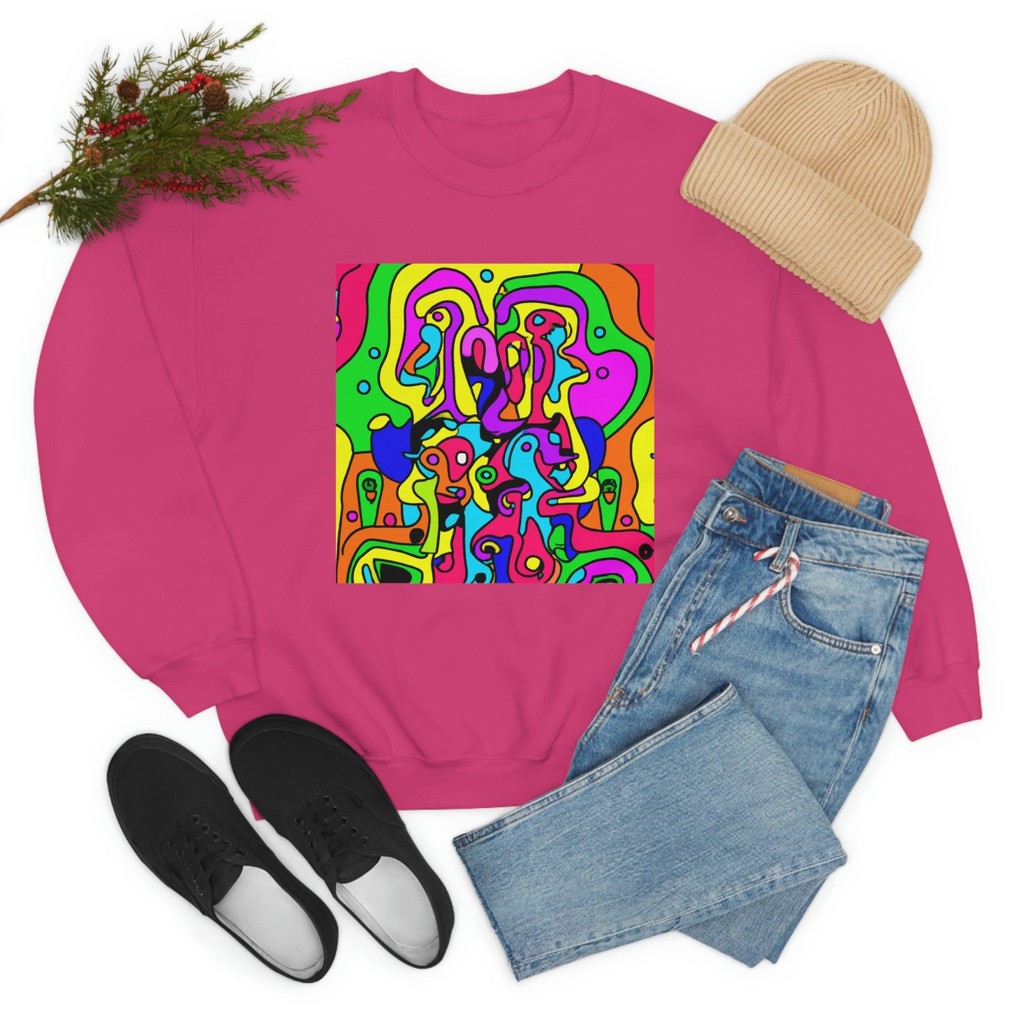 Ivy Ravenwood - Psychedelic Sweatshirt