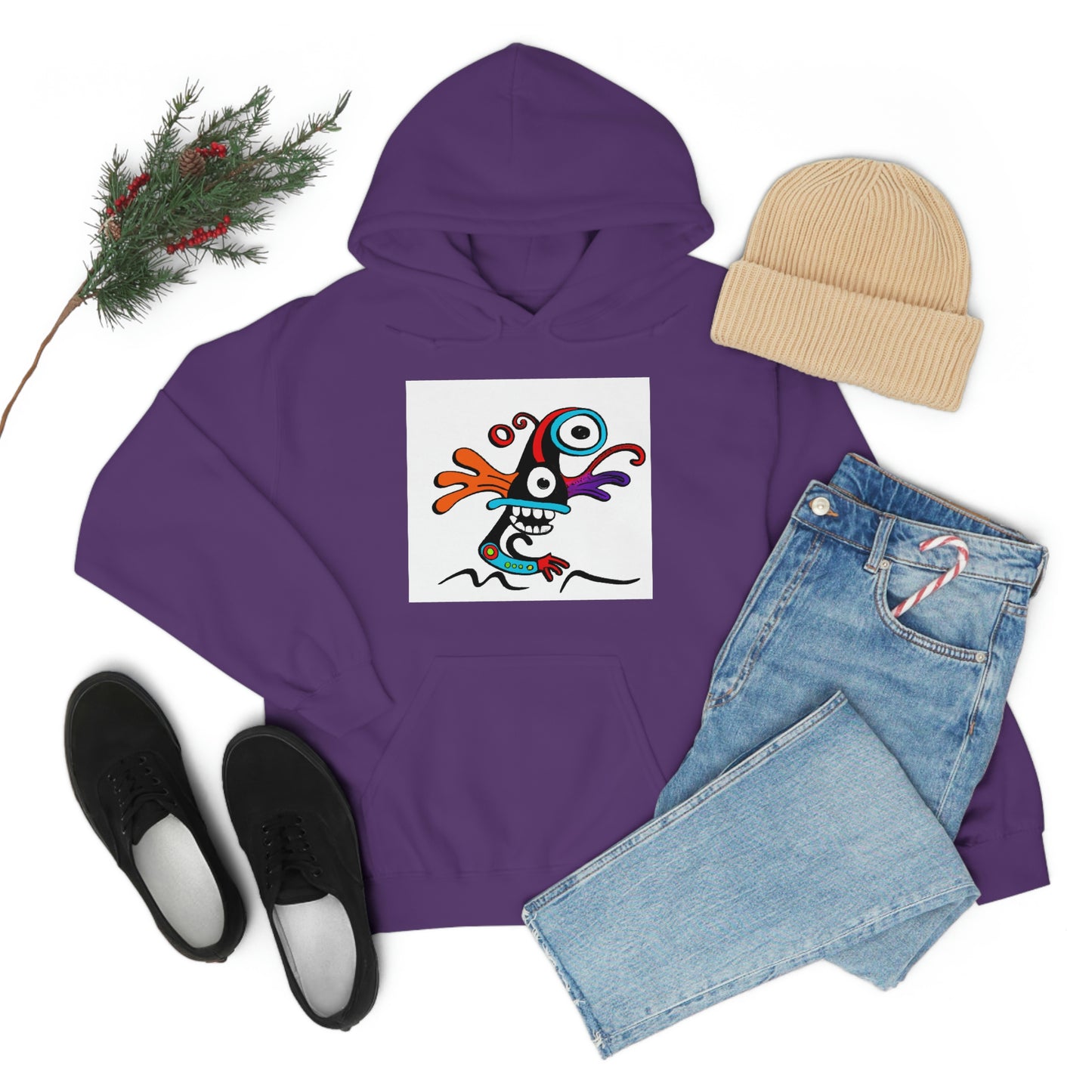 Maverick Wolfram - Cartoon Hoodie