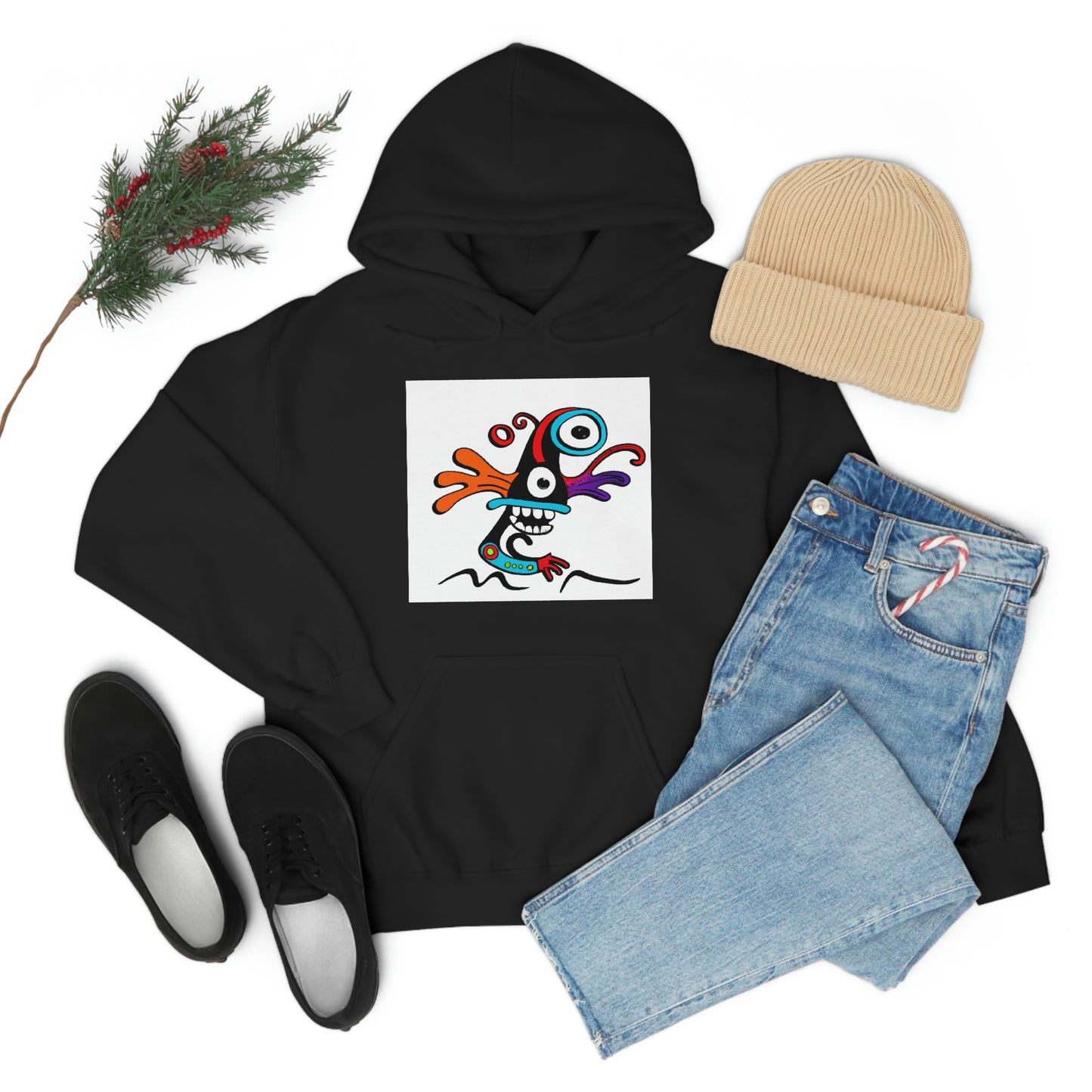 Maverick Wolfram - Cartoon Hoodie