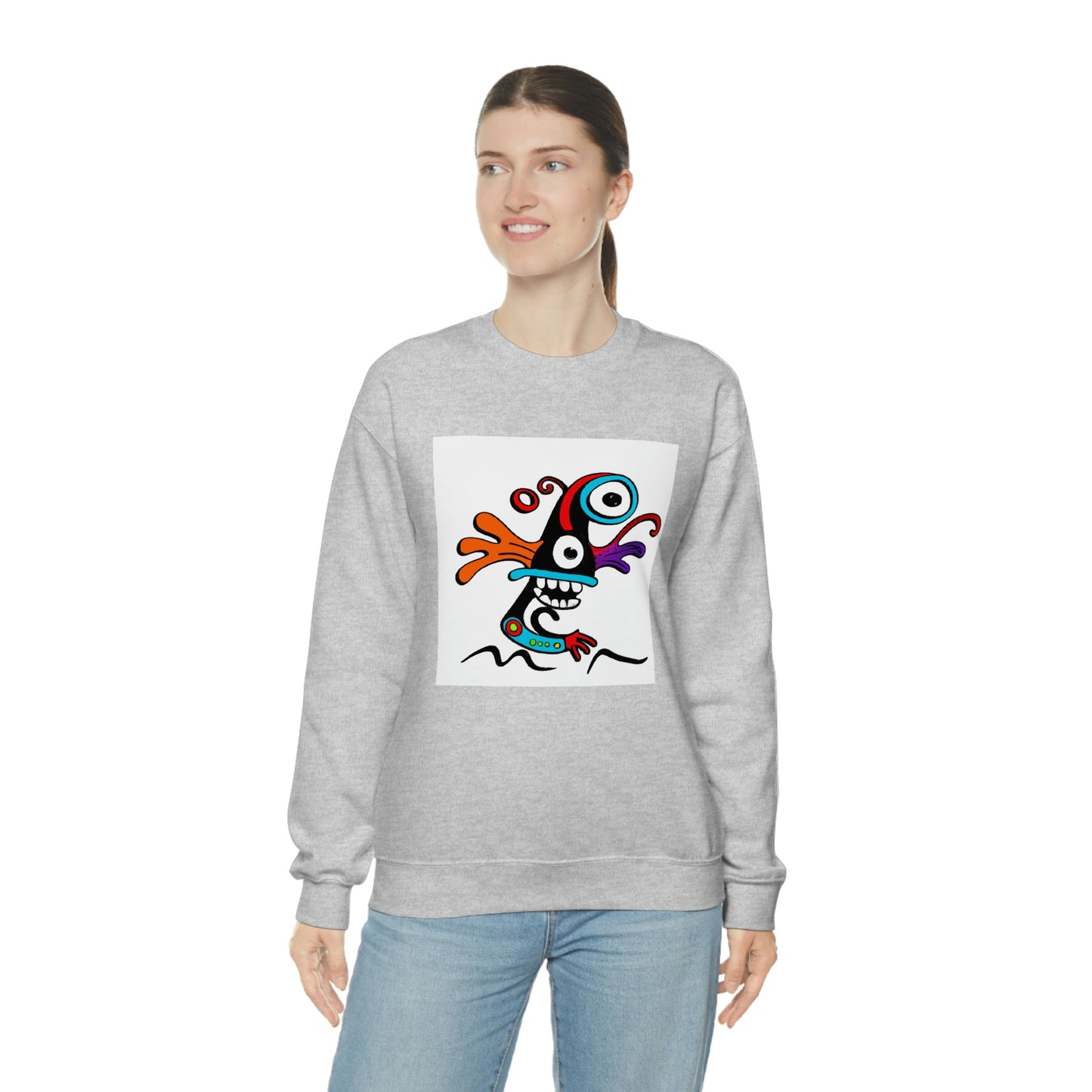 Maverick Wolfram - Cartoon Sweatshirt