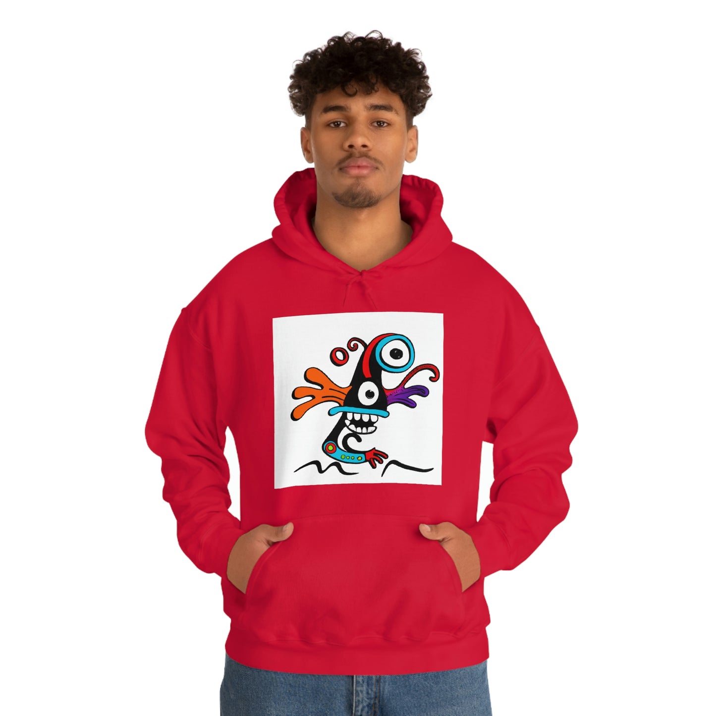 Maverick Wolfram - Cartoon Hoodie