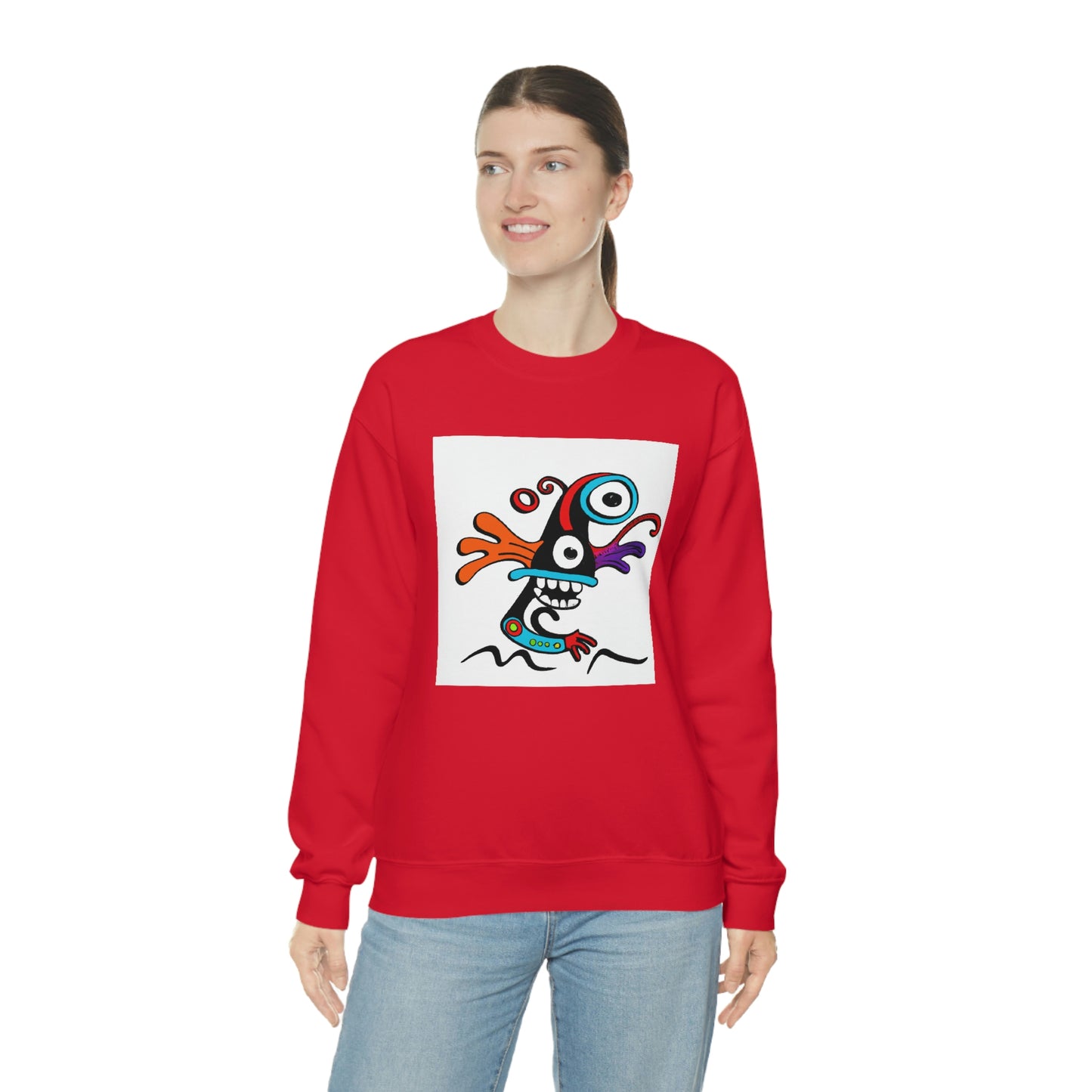 Maverick Wolfram - Cartoon Sweatshirt