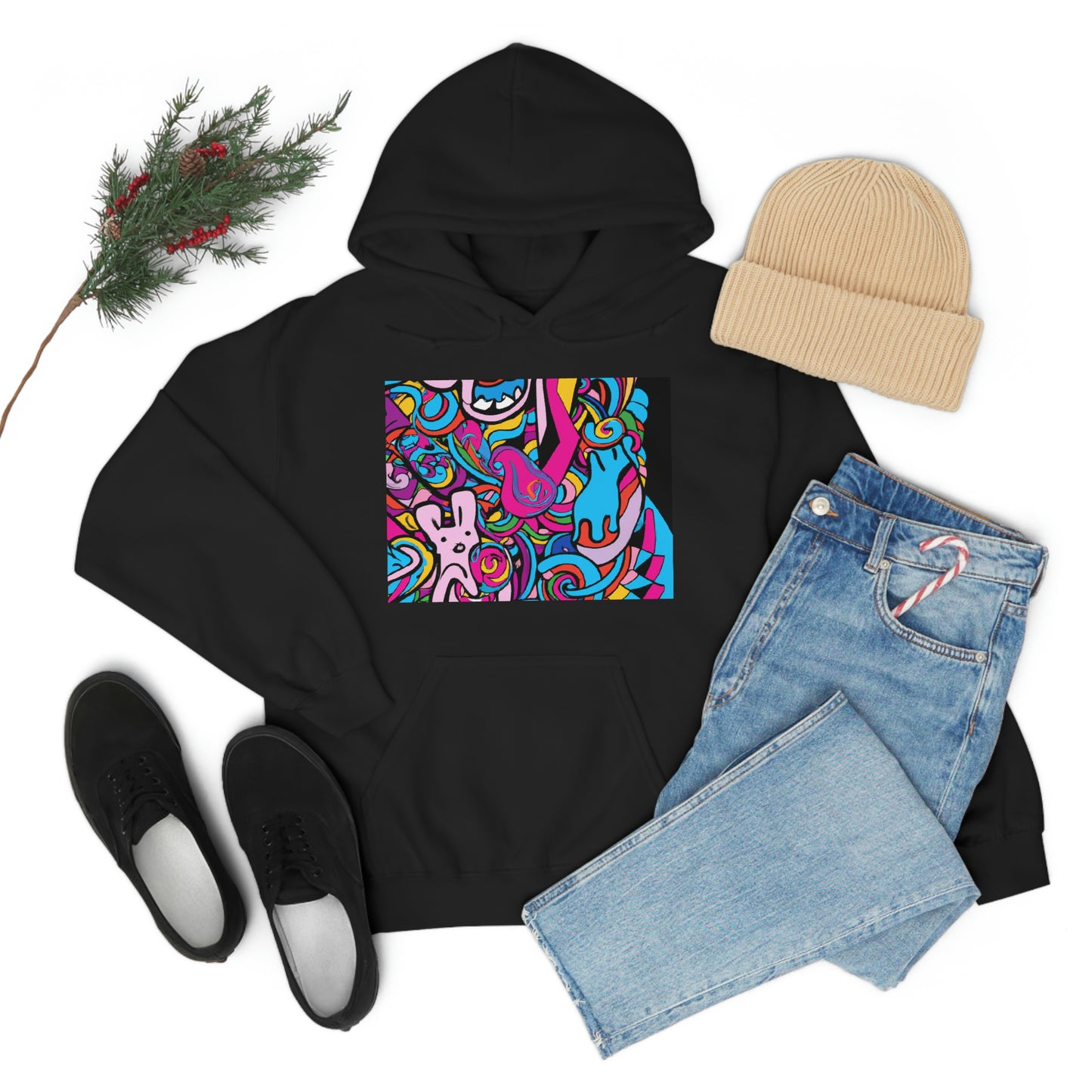 Glenn Kake - Psychedelic Hoodie