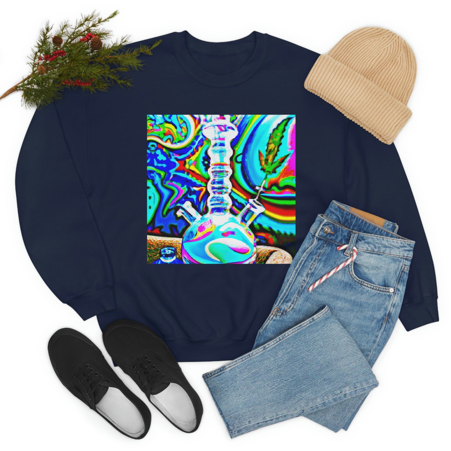 Athena Maudet - Cannabis Sweatshirt