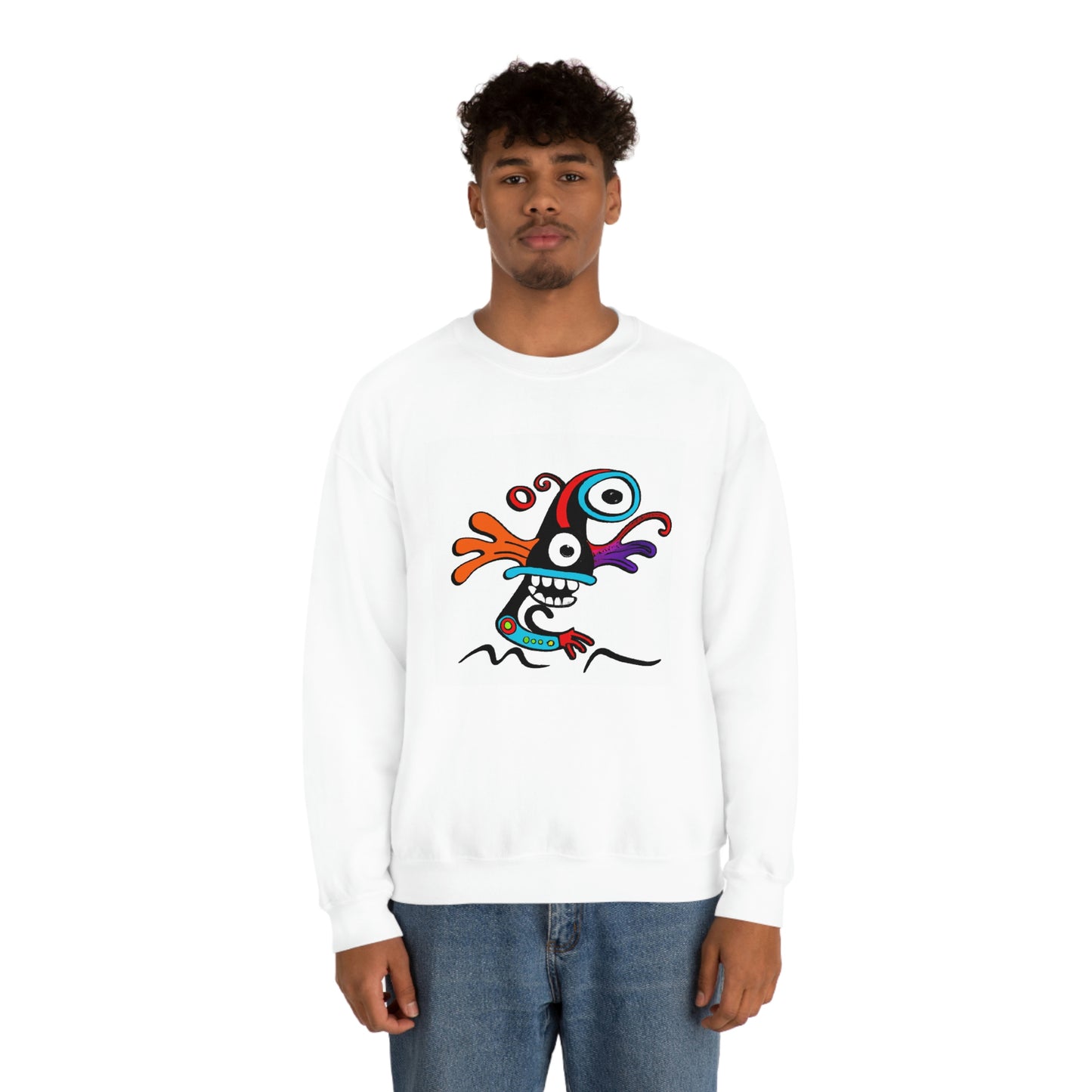 Maverick Wolfram - Cartoon Sweatshirt