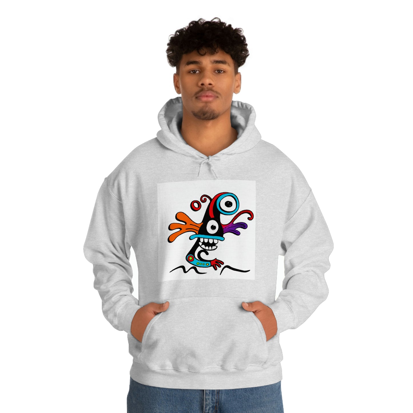 Maverick Wolfram - Cartoon Hoodie