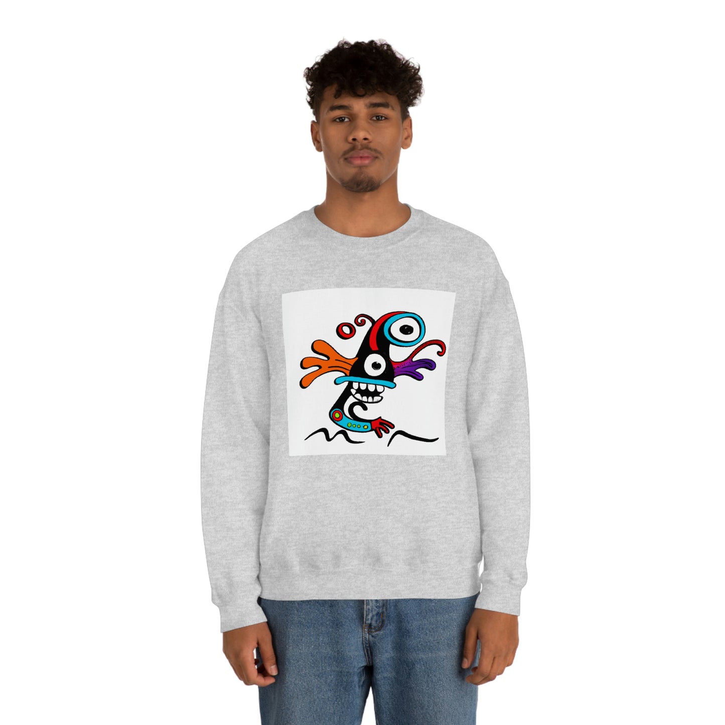 Maverick Wolfram - Cartoon Sweatshirt