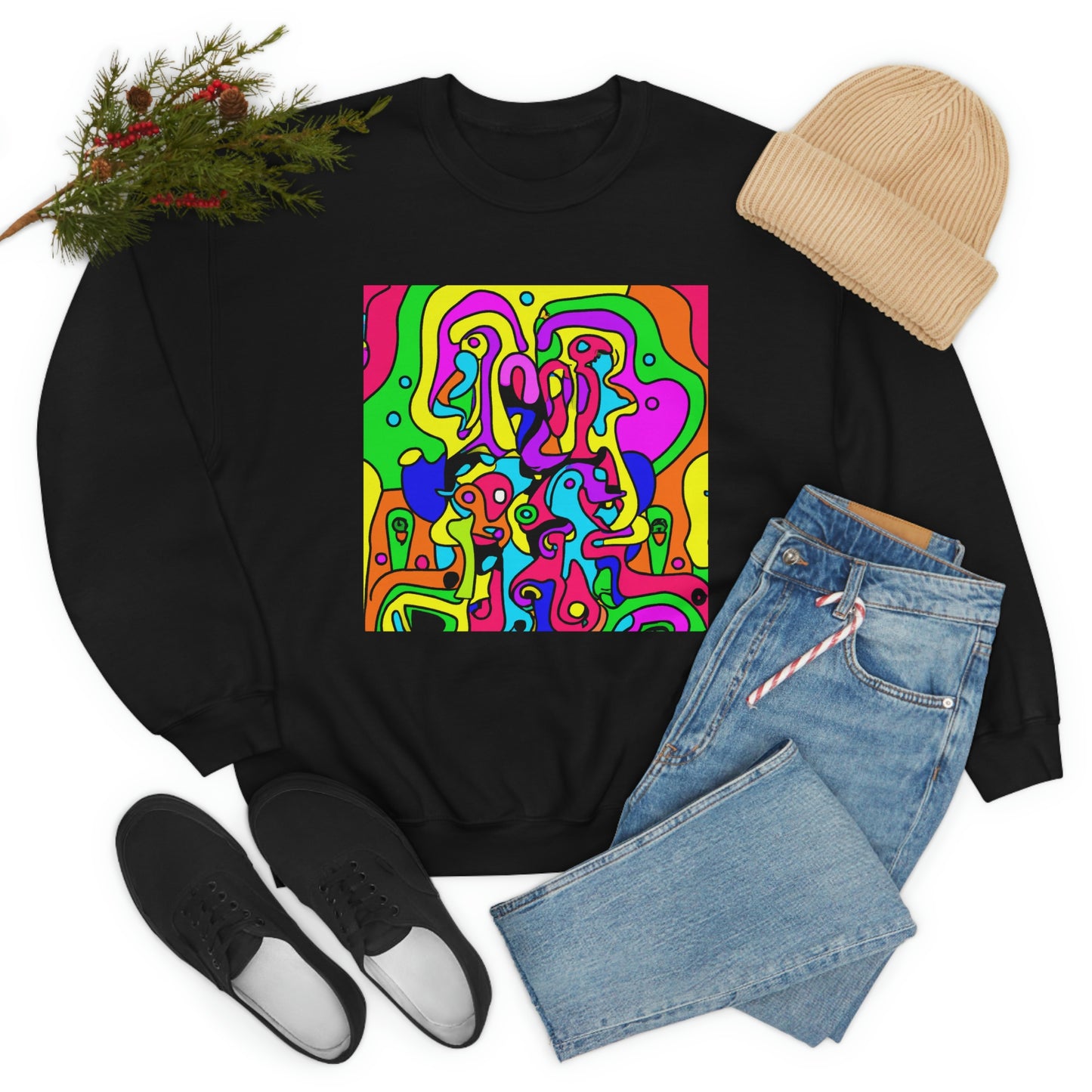 Ivy Ravenwood - Psychedelic Sweatshirt