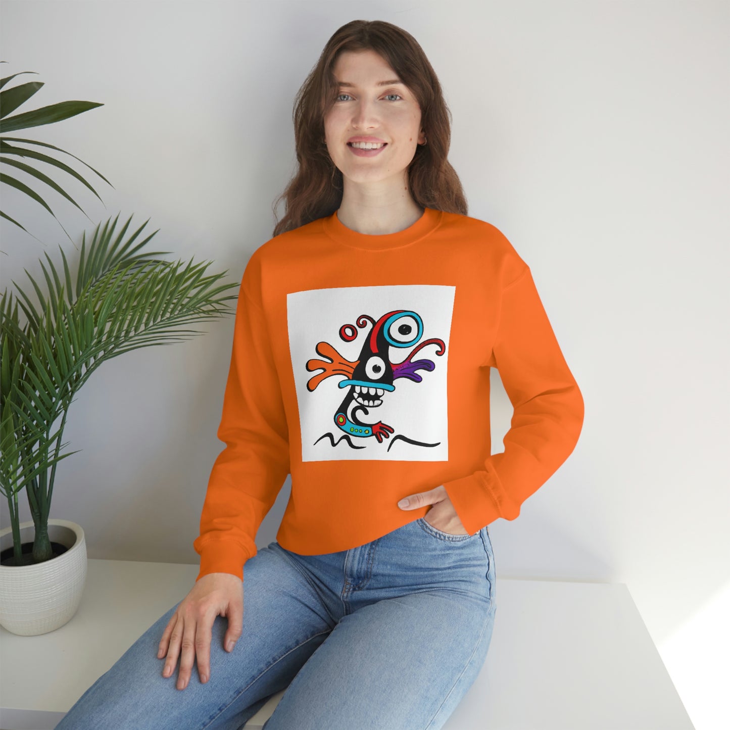 Maverick Wolfram - Cartoon Sweatshirt