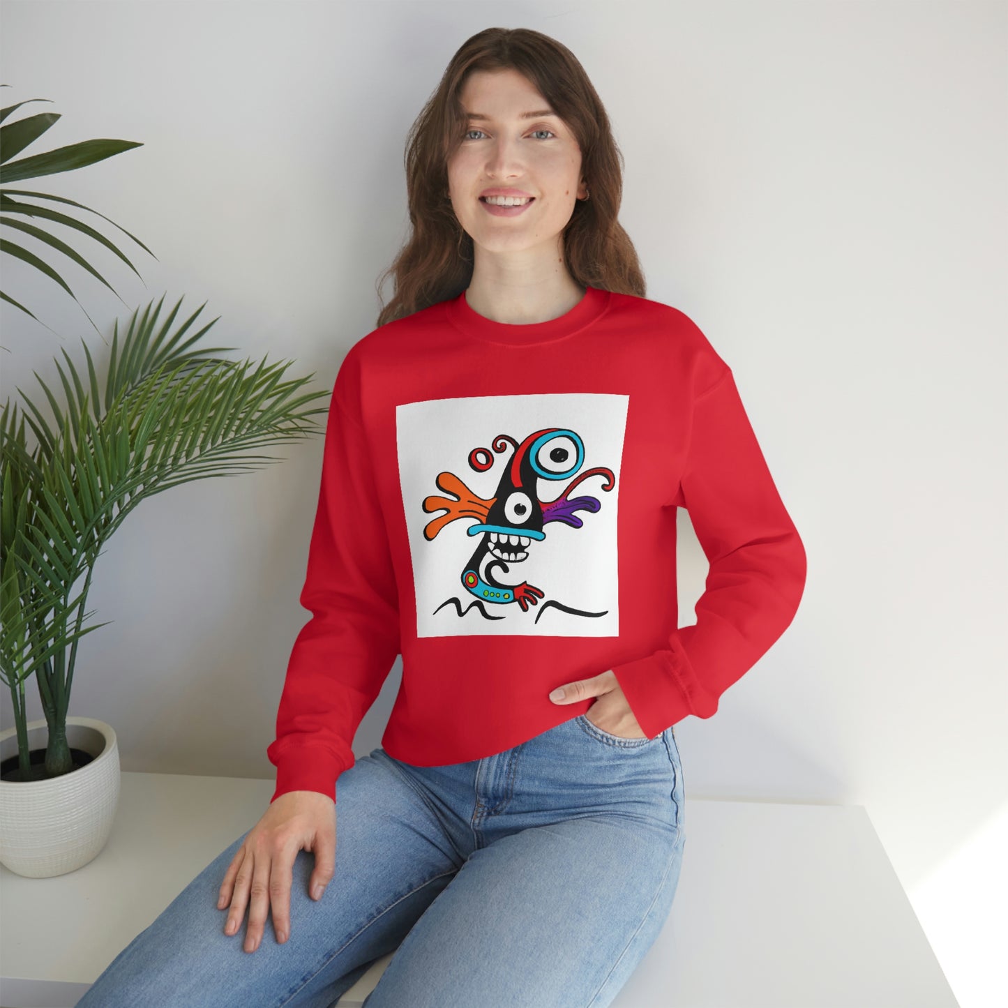 Maverick Wolfram - Cartoon Sweatshirt