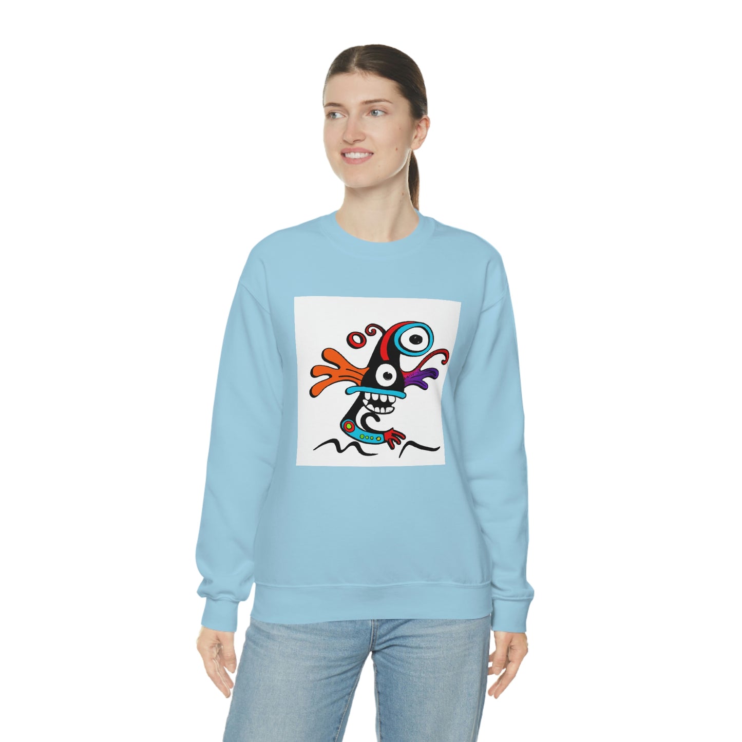 Maverick Wolfram - Cartoon Sweatshirt