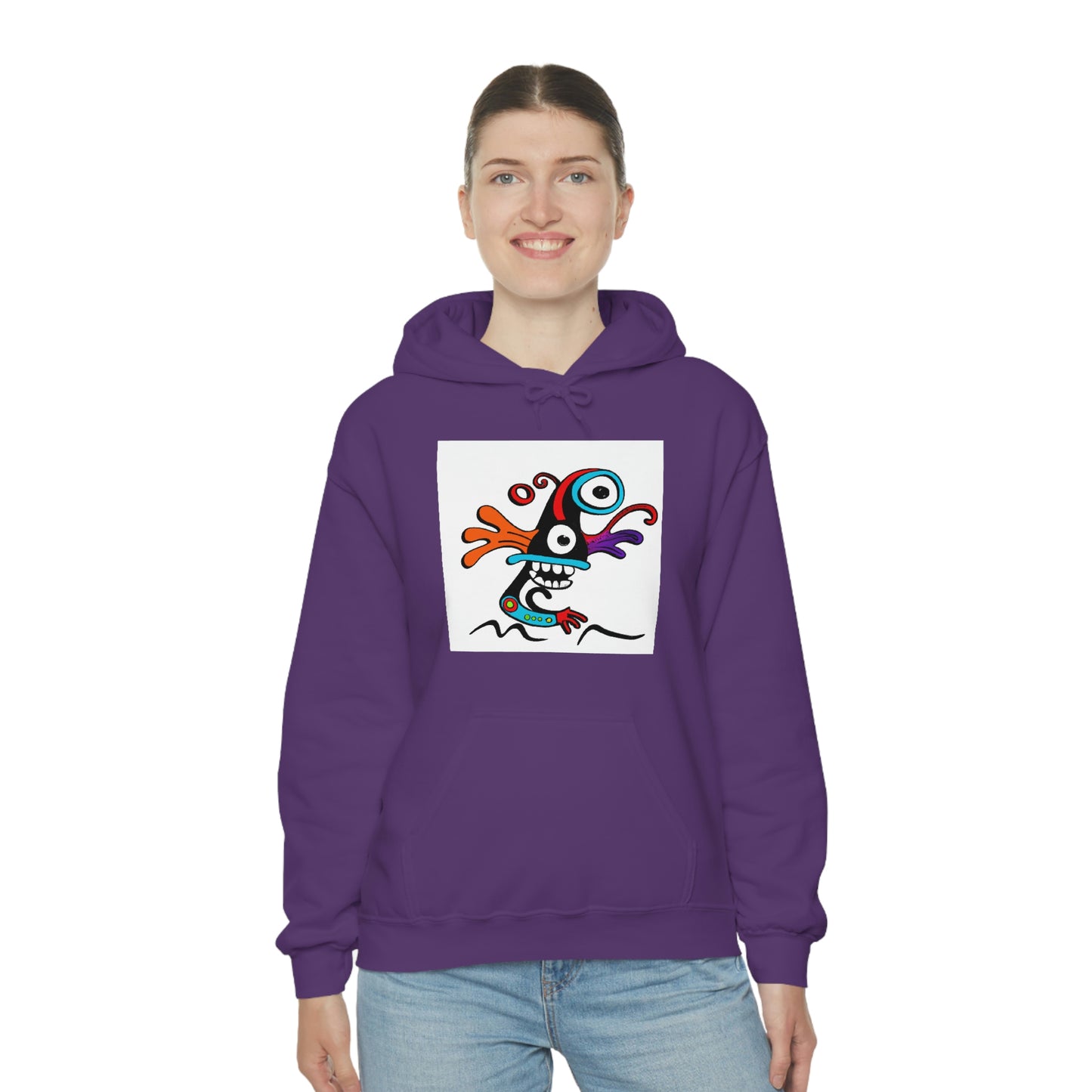 Maverick Wolfram - Cartoon Hoodie