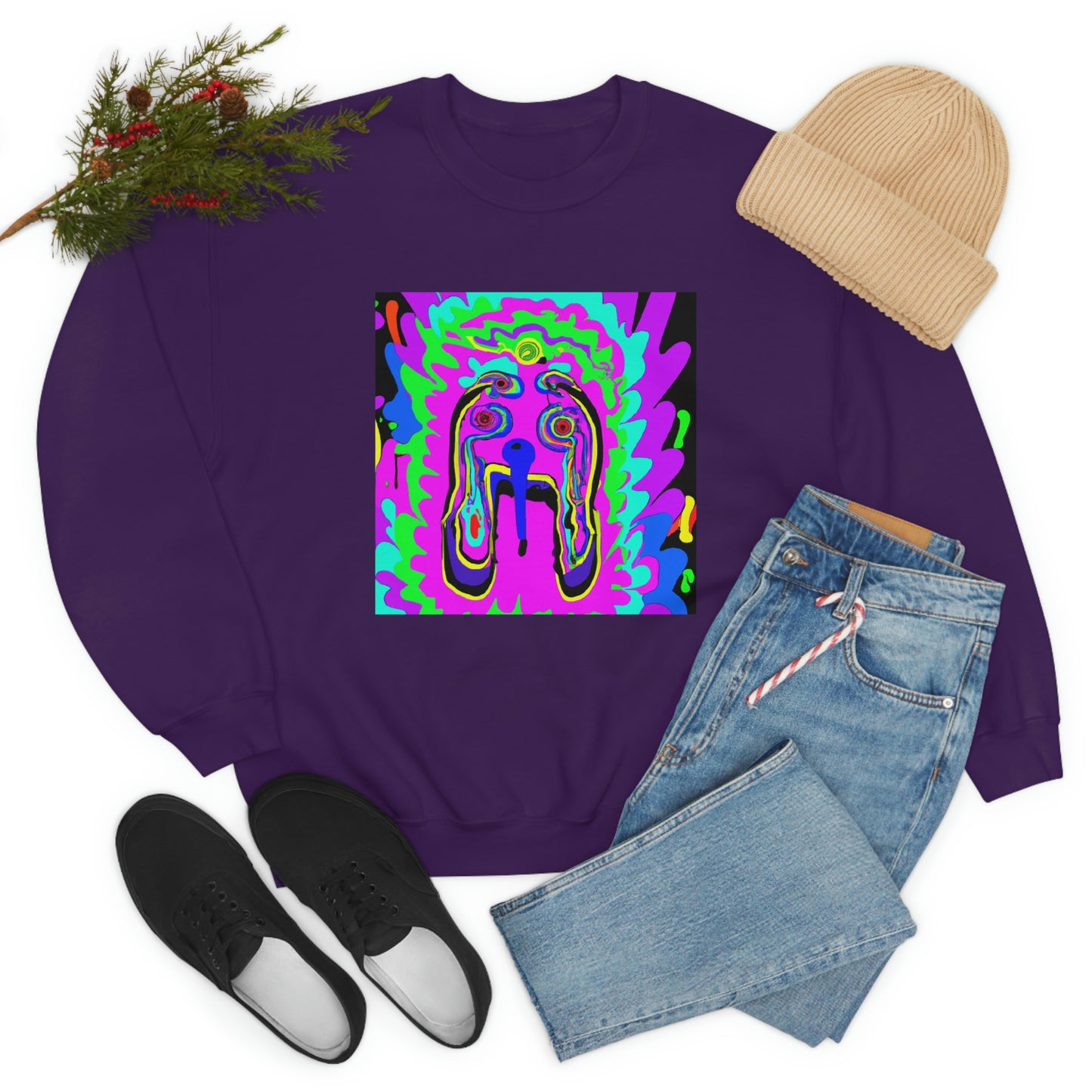 Scribo Spliff - Psychedelic Sweatshirt