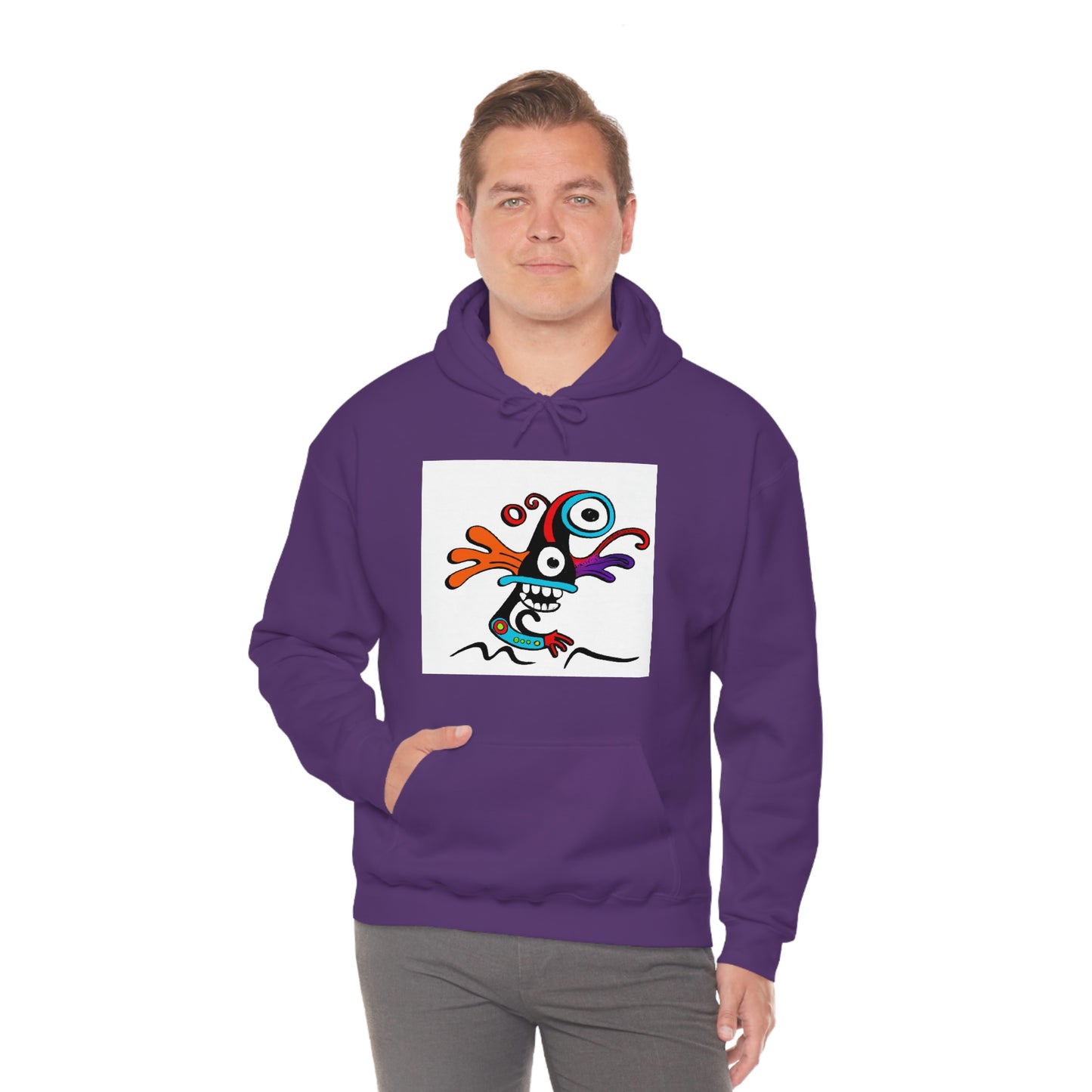 Maverick Wolfram - Cartoon Hoodie