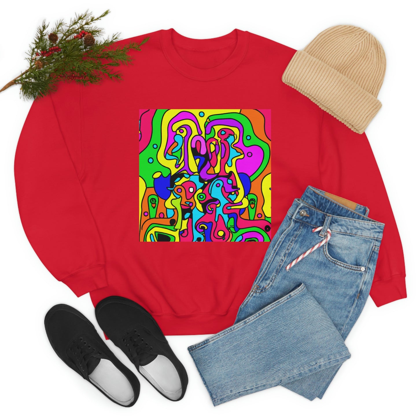 Ivy Ravenwood - Psychedelic Sweatshirt