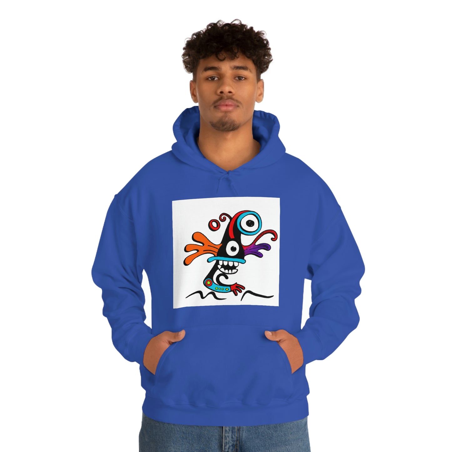 Maverick Wolfram - Cartoon Hoodie