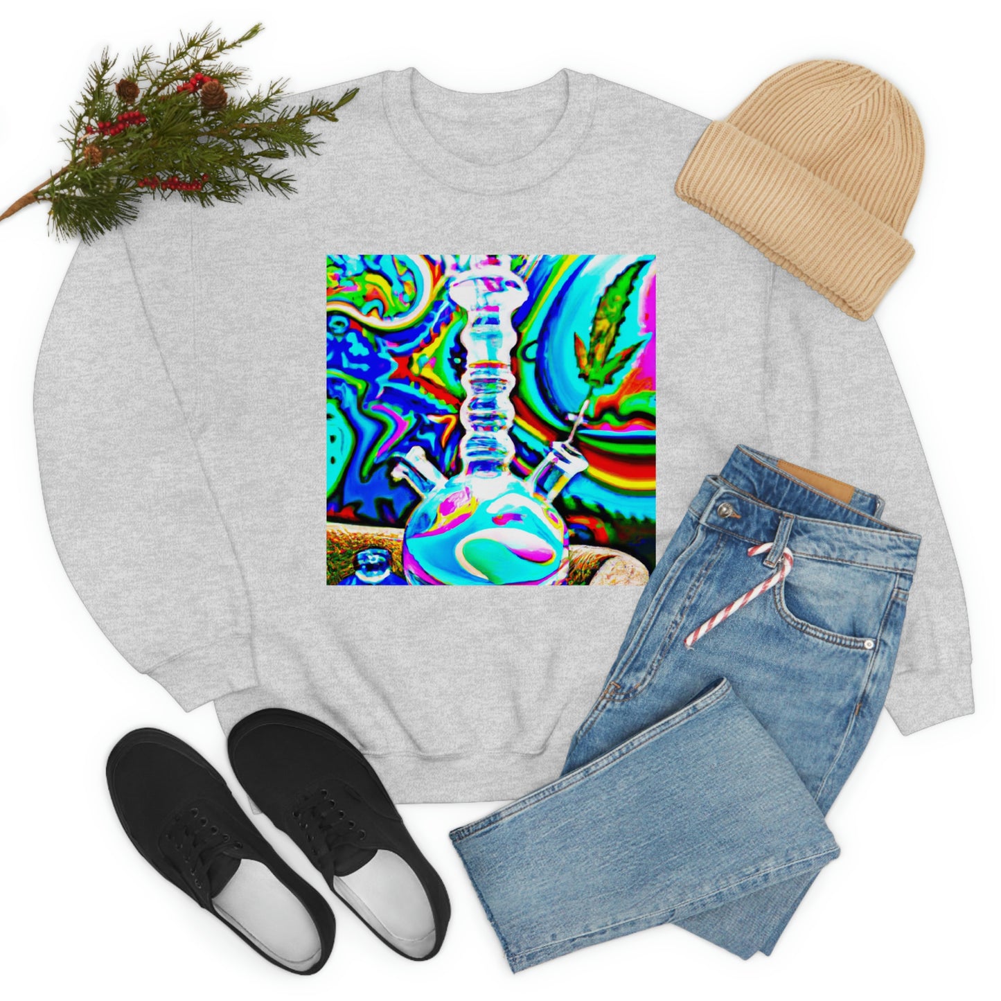 Athena Maudet - Cannabis Sweatshirt