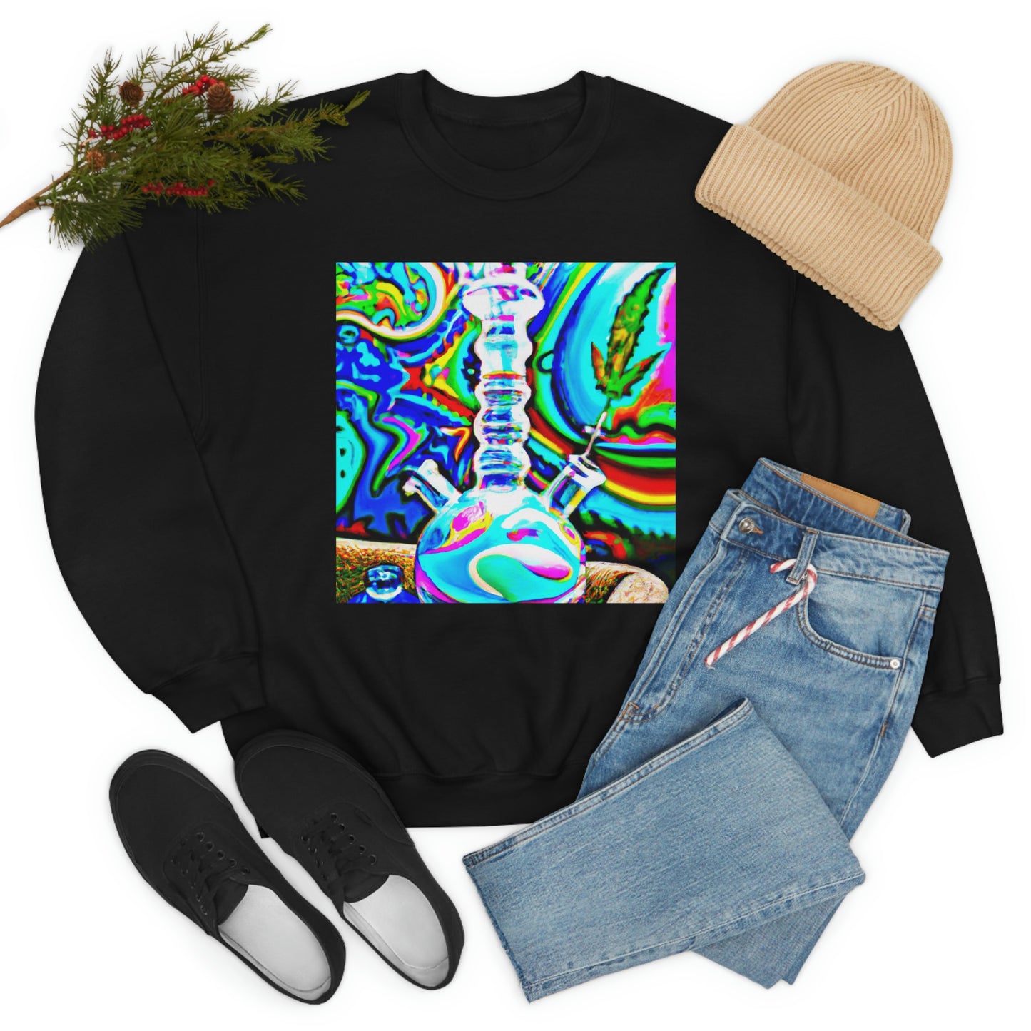 Athena Maudet - Cannabis Sweatshirt