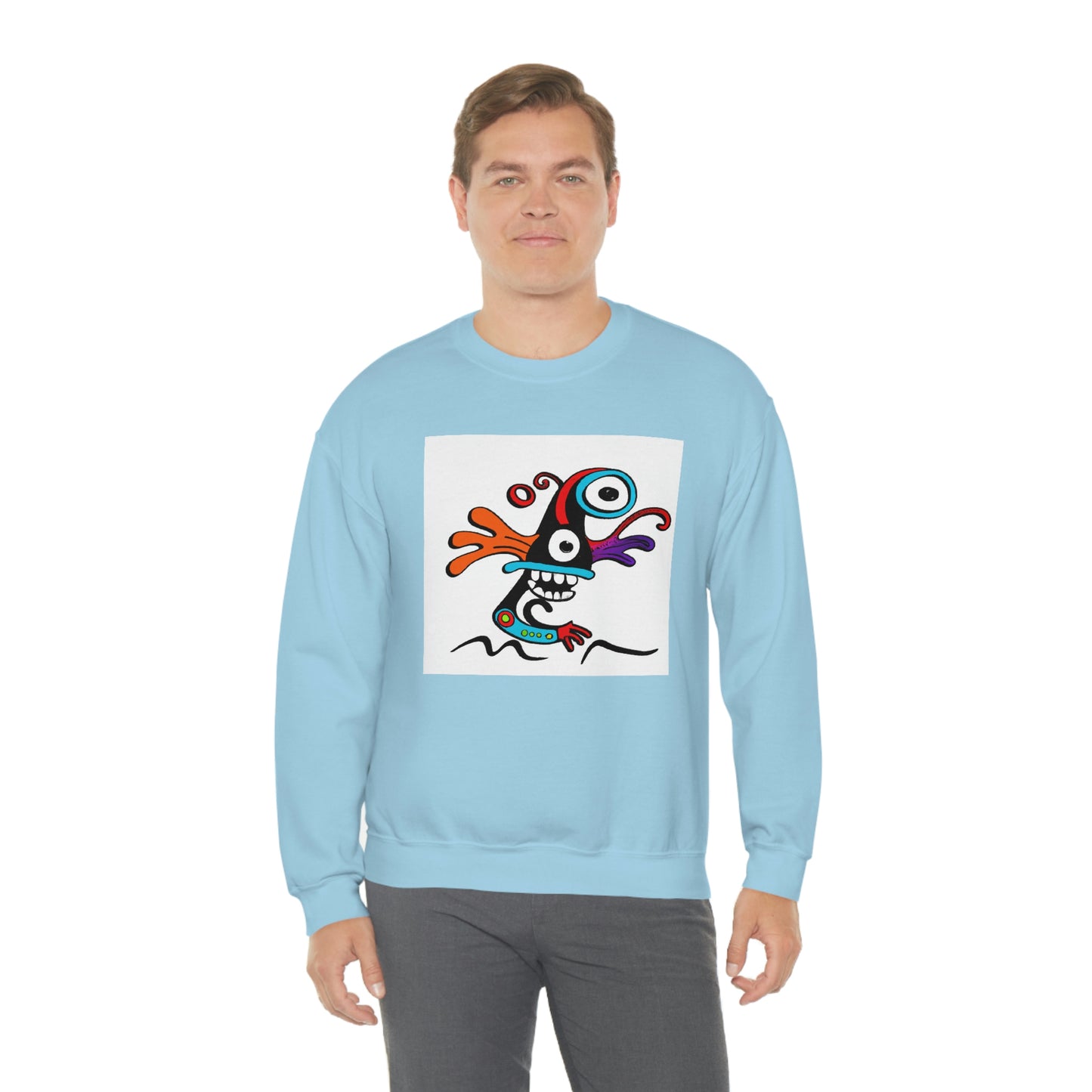 Maverick Wolfram - Cartoon Sweatshirt