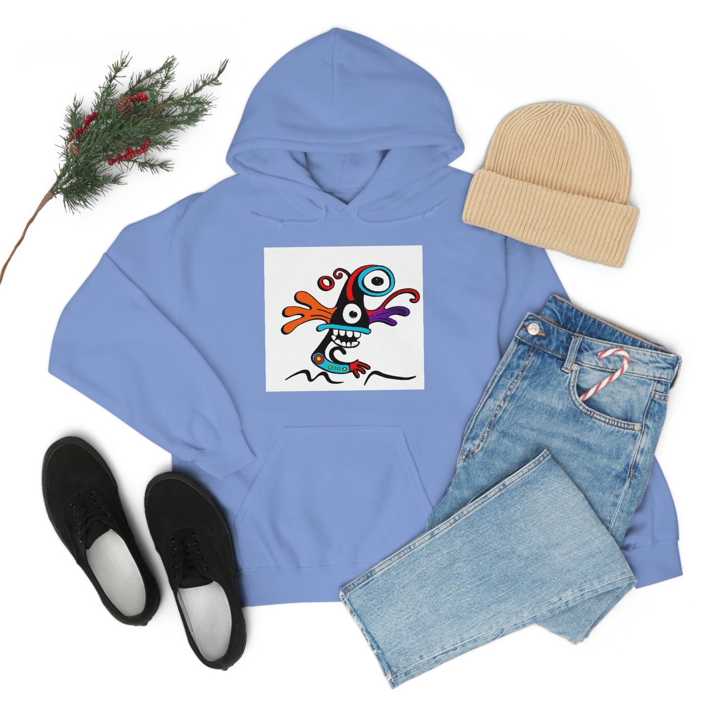 Maverick Wolfram - Cartoon Hoodie