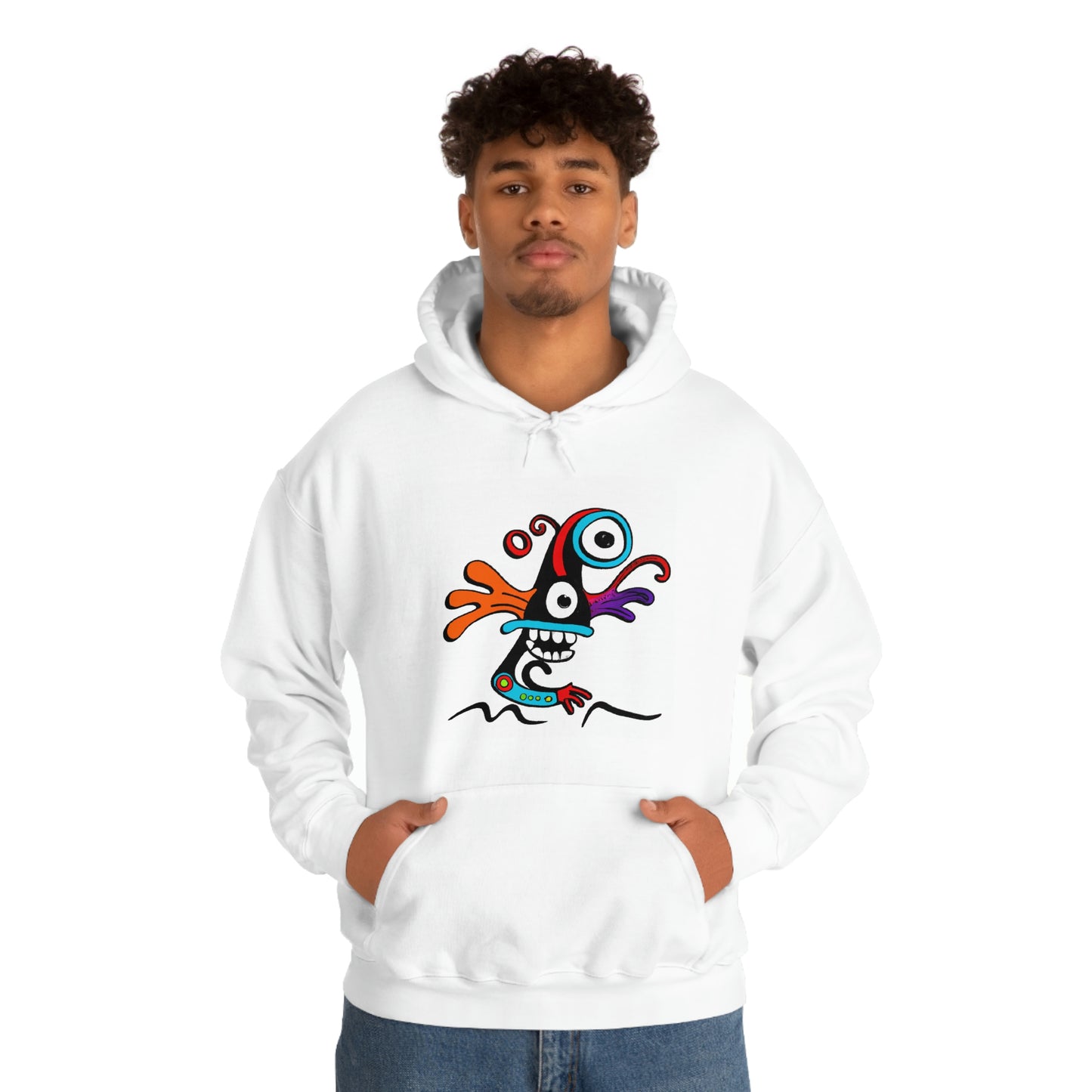 Maverick Wolfram - Cartoon Hoodie