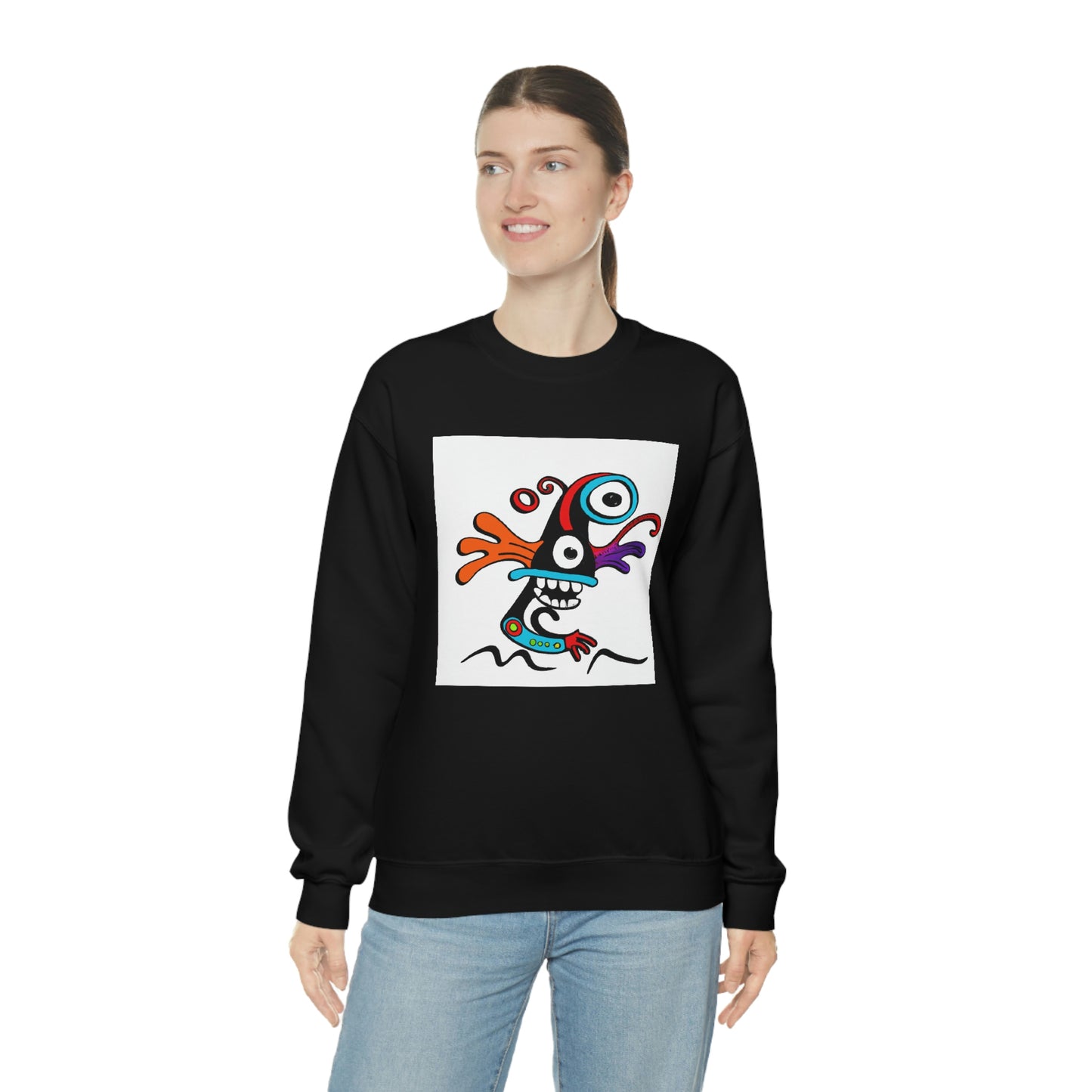 Maverick Wolfram - Cartoon Sweatshirt