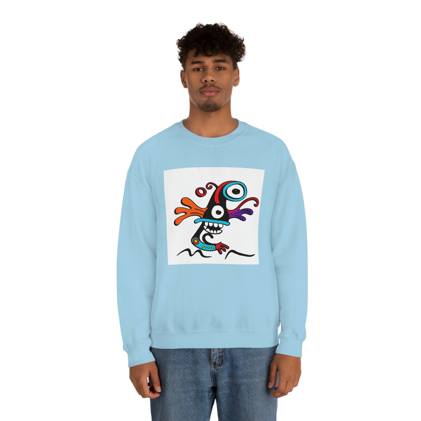 Maverick Wolfram - Cartoon Sweatshirt