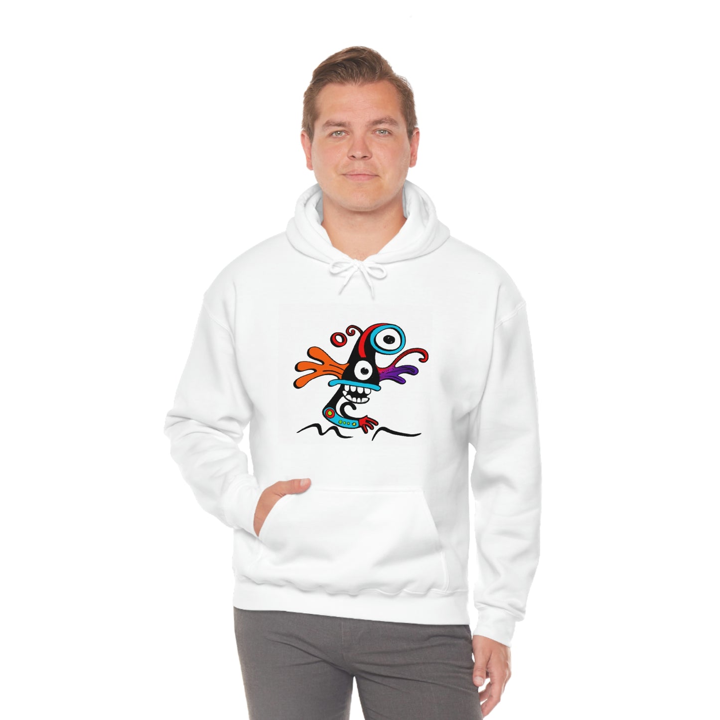 Maverick Wolfram - Cartoon Hoodie