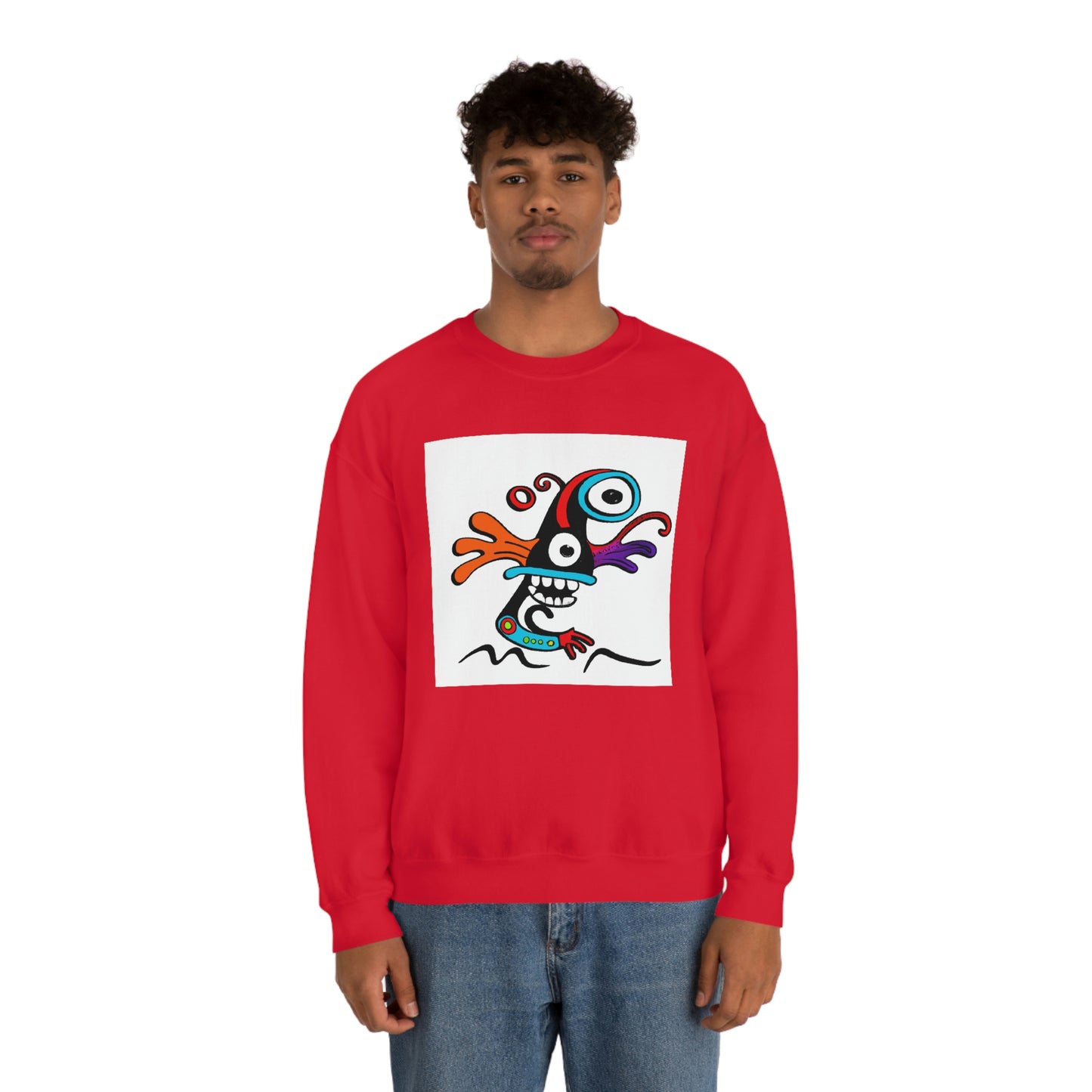 Maverick Wolfram - Cartoon Sweatshirt