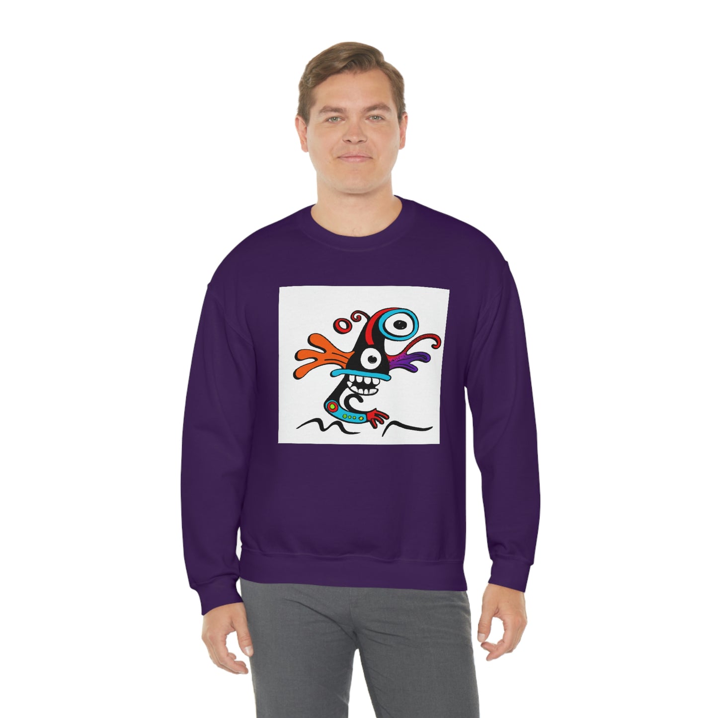 Maverick Wolfram - Cartoon Sweatshirt