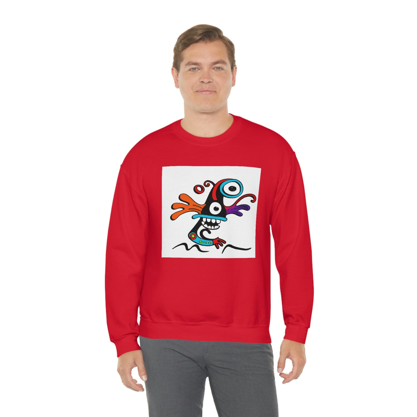 Maverick Wolfram - Cartoon Sweatshirt