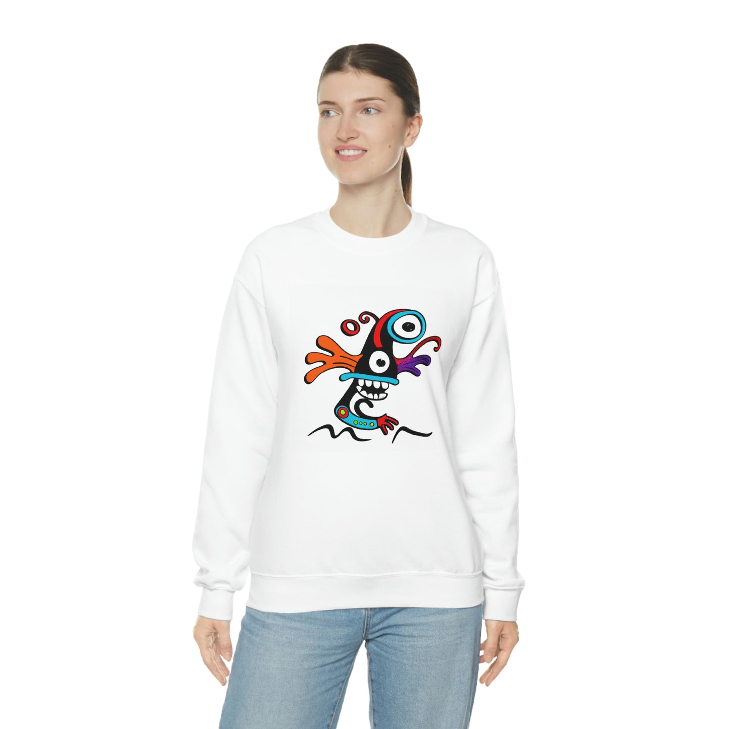 Maverick Wolfram - Cartoon Sweatshirt