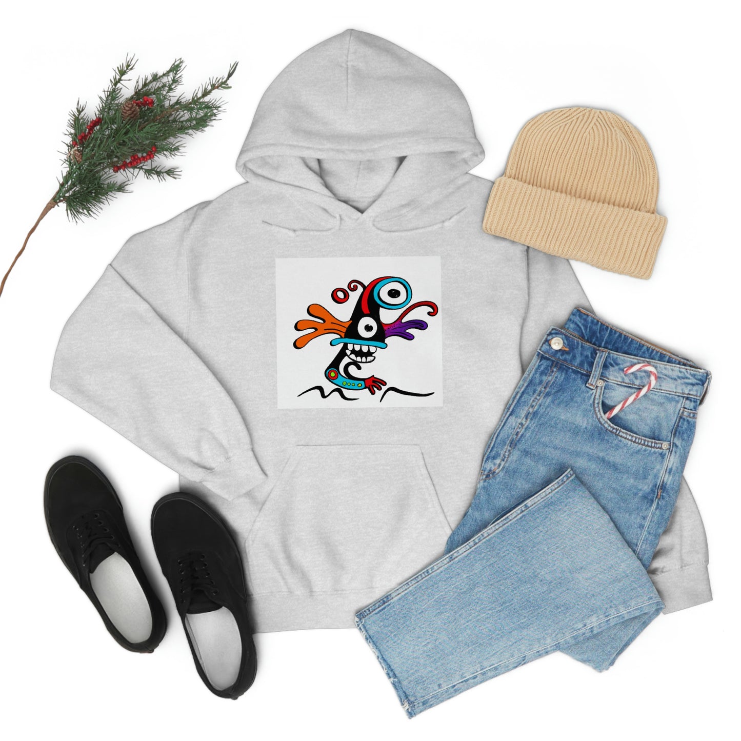 Maverick Wolfram - Cartoon Hoodie